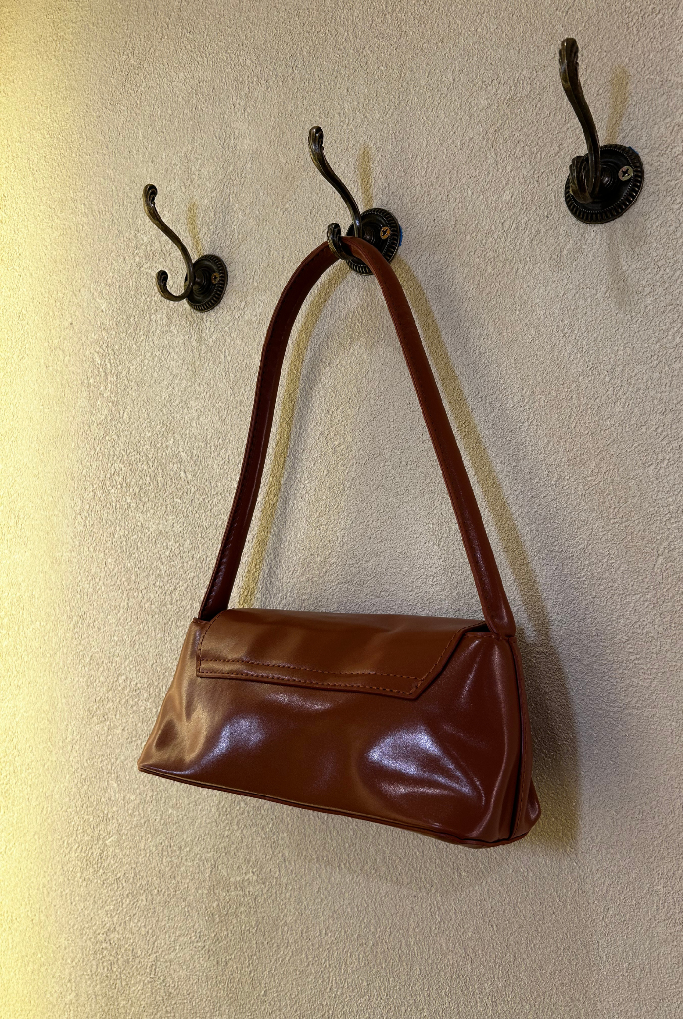 The Avery Bag in Bronze