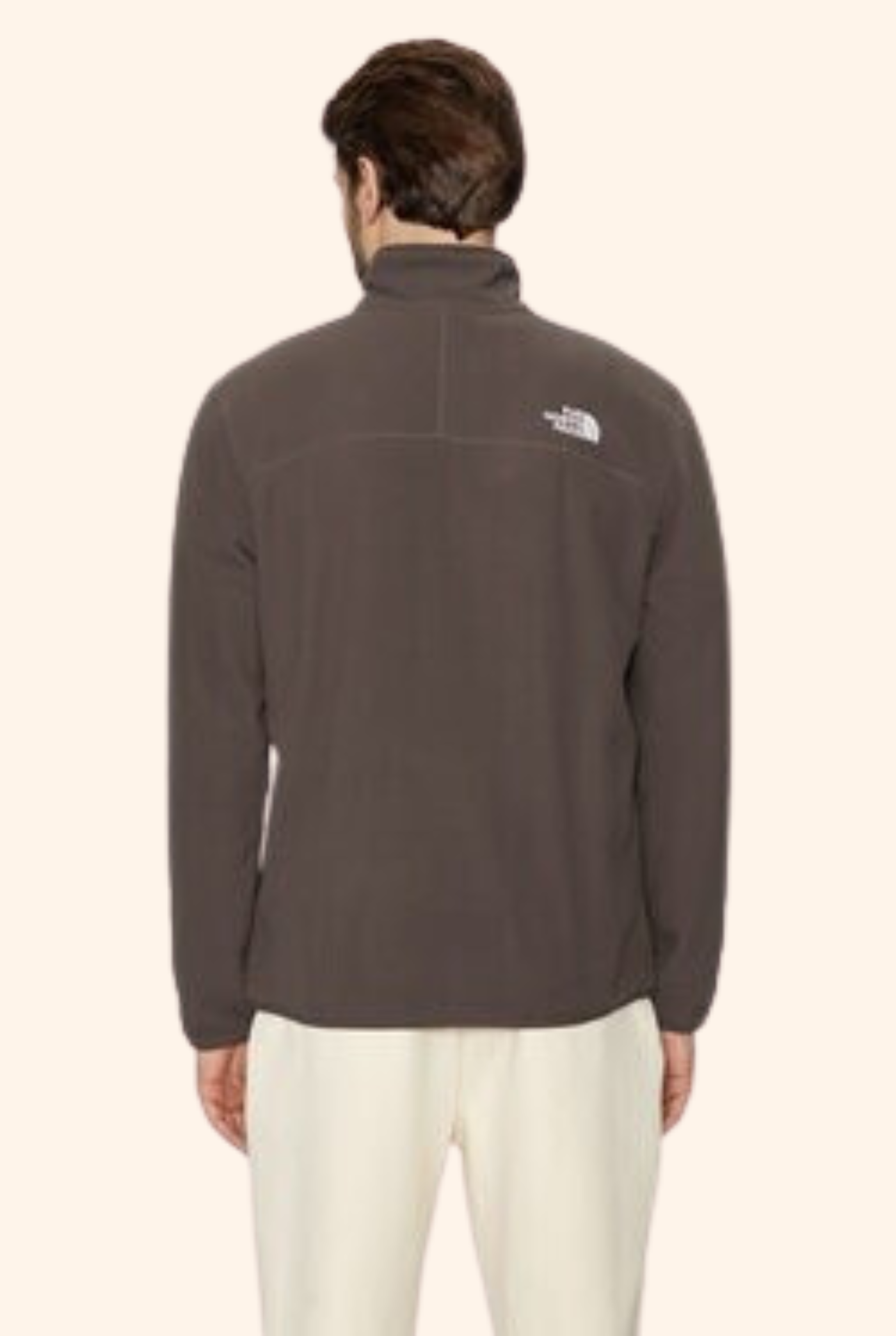 100 Glacier ¼ Zip Fleece Smokey Brown