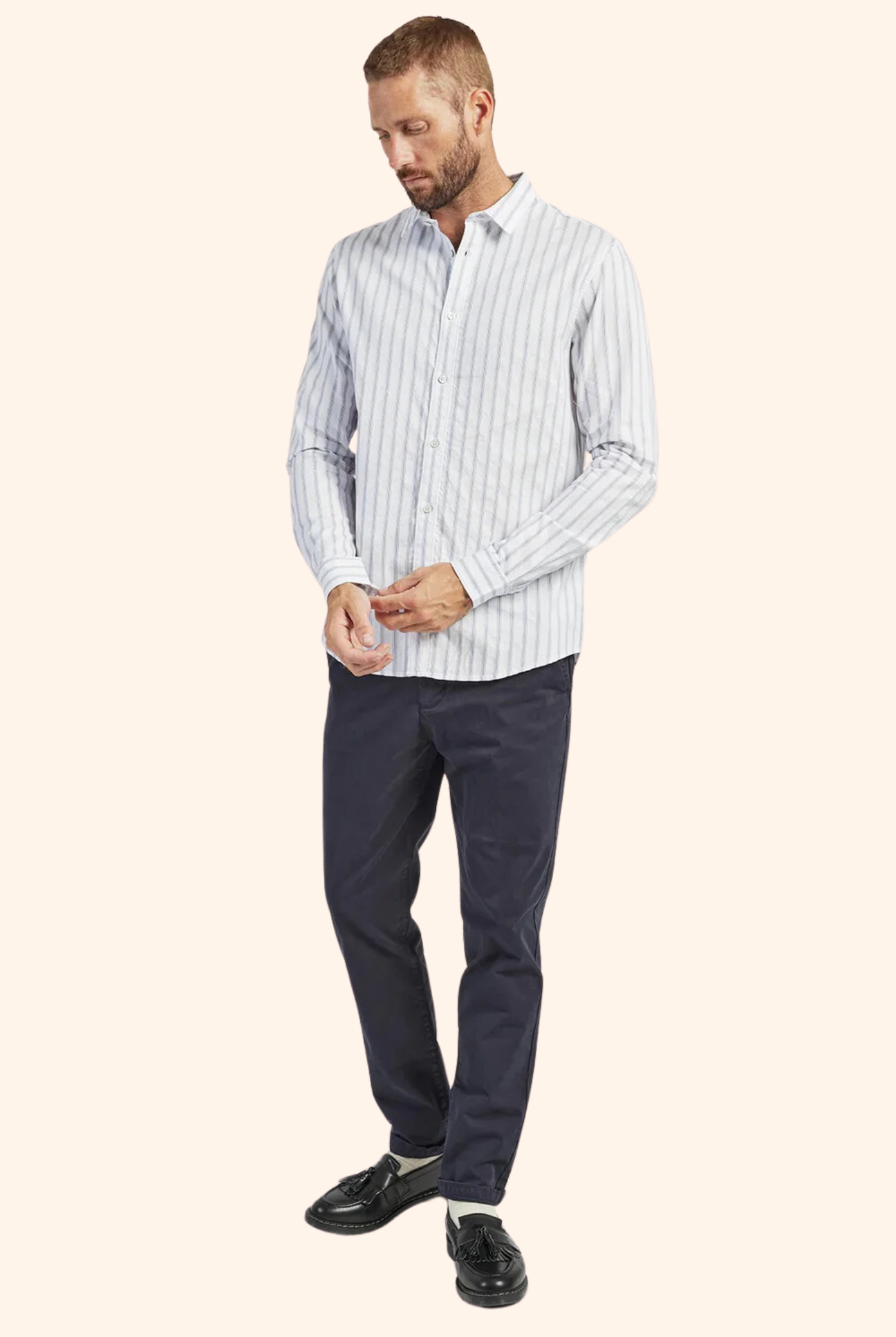 Cooper Slim Chino Navy