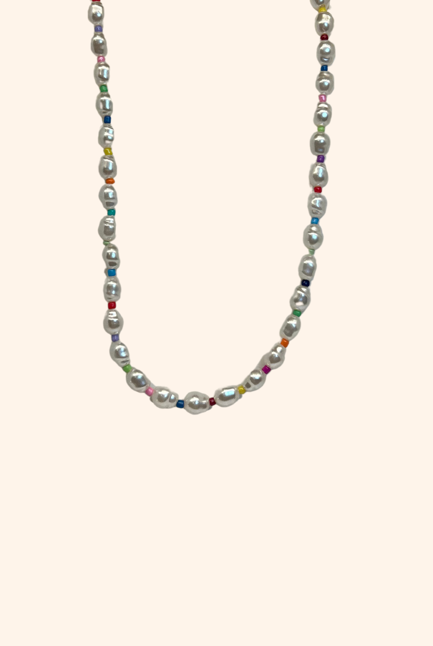 Confetti Pearl Necklace