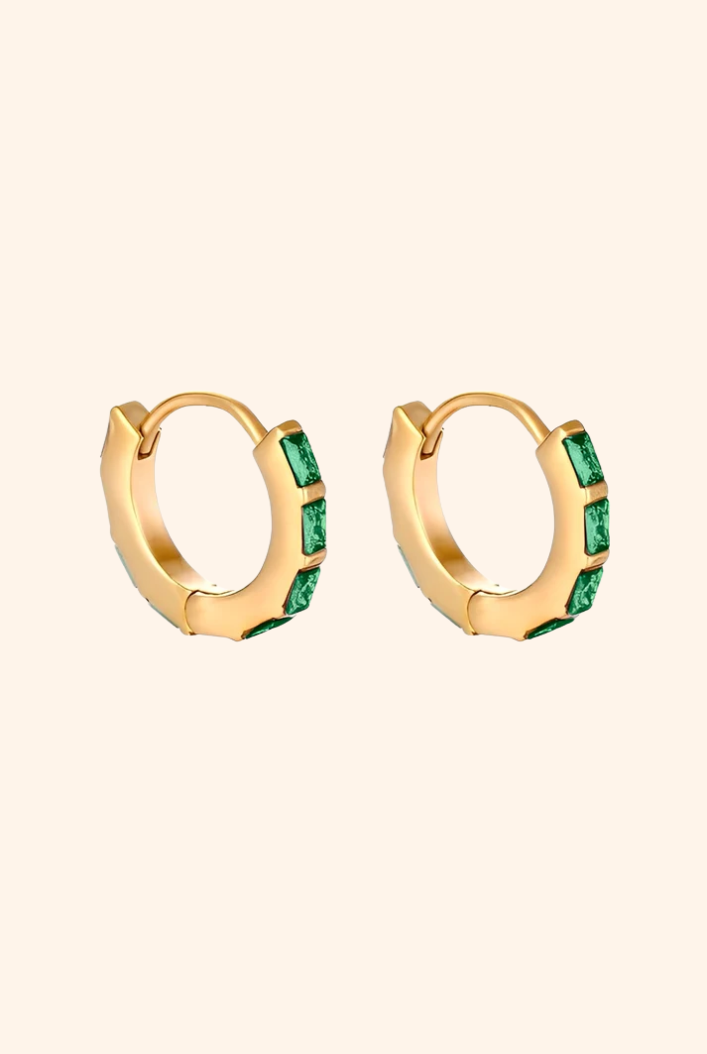 Undefeated Hoop in Emerald