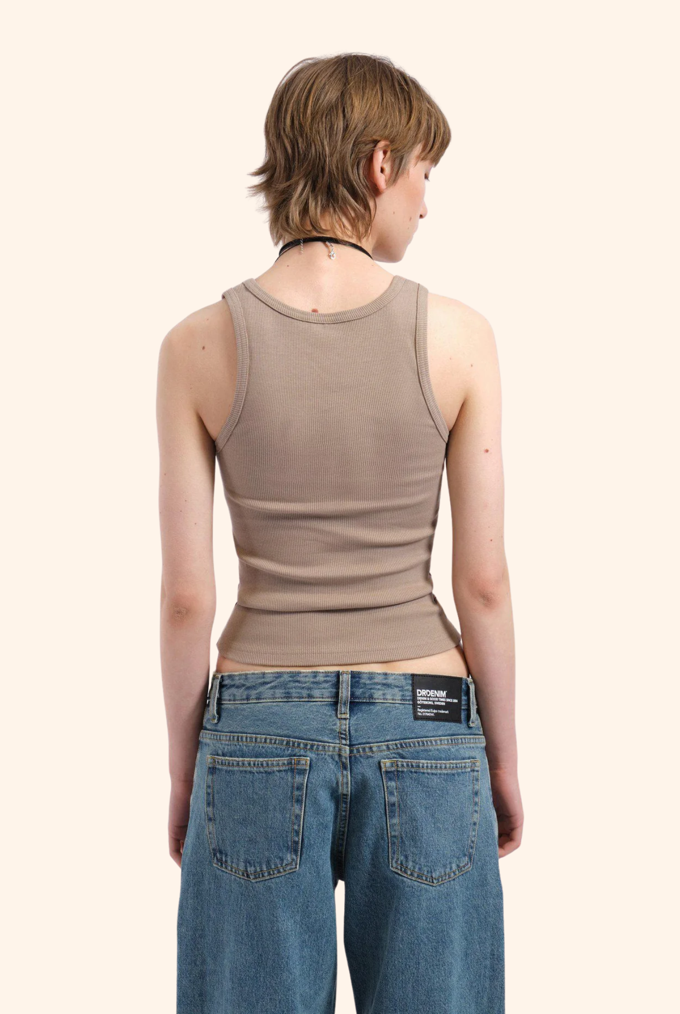 Nyla Top in Light Morel