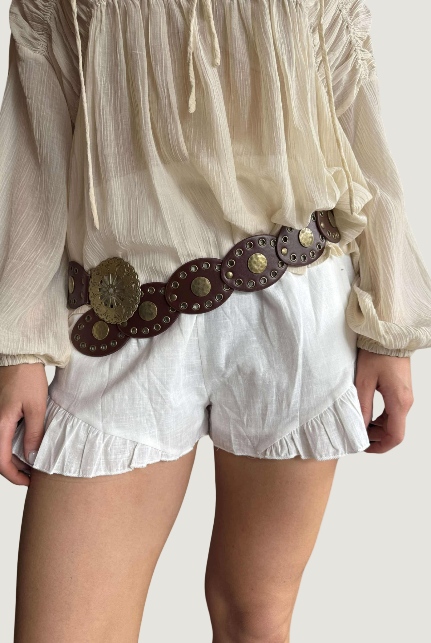 Bray Belt in Brown