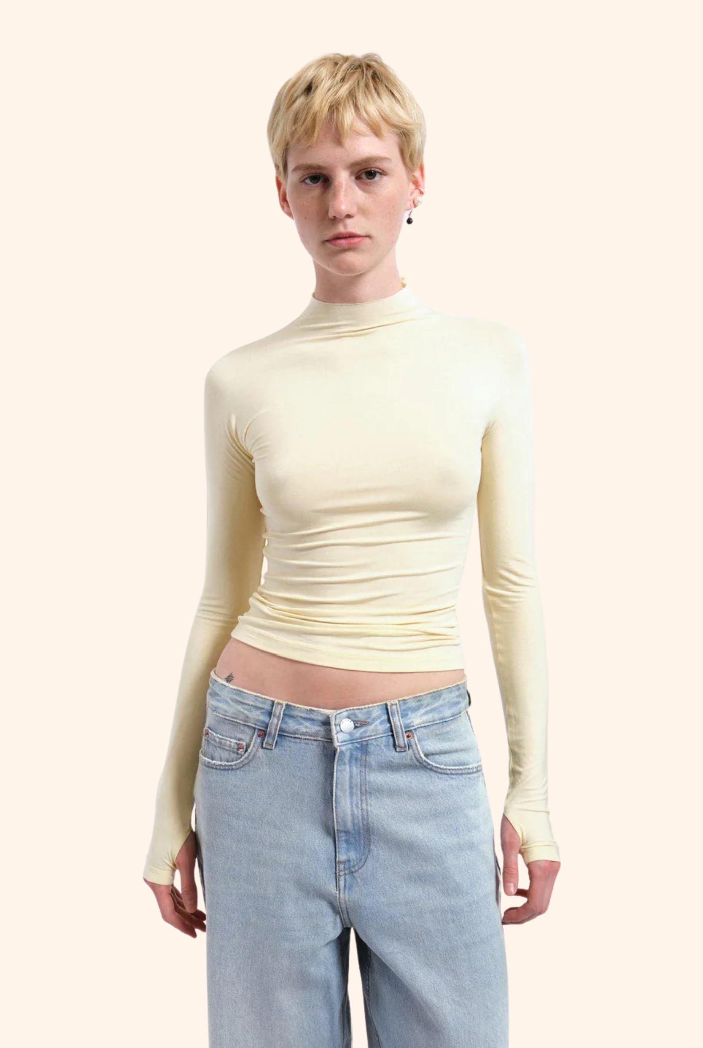 Aria Top Light Yellow