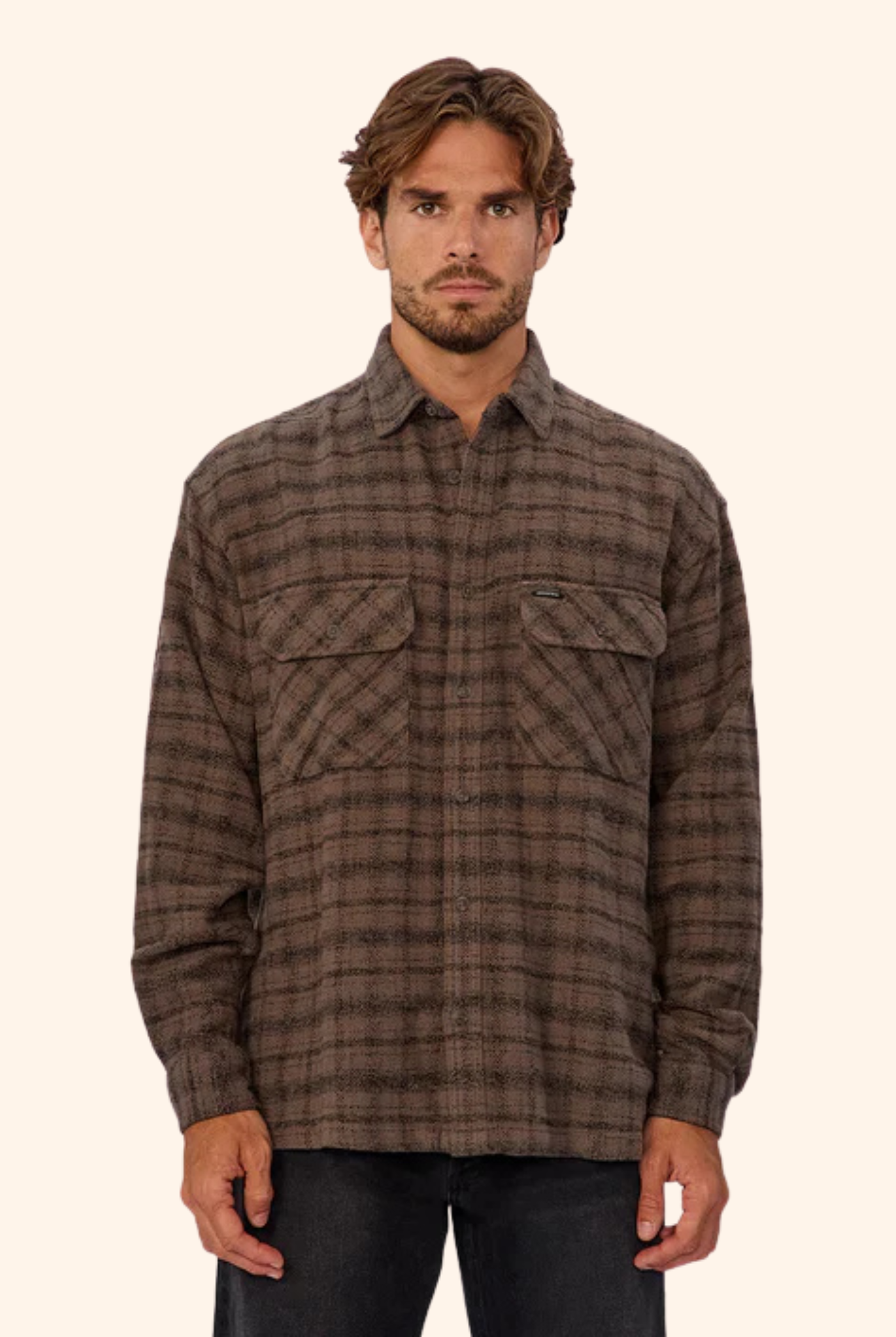 The Pittsburgh Shirt in Olive Black