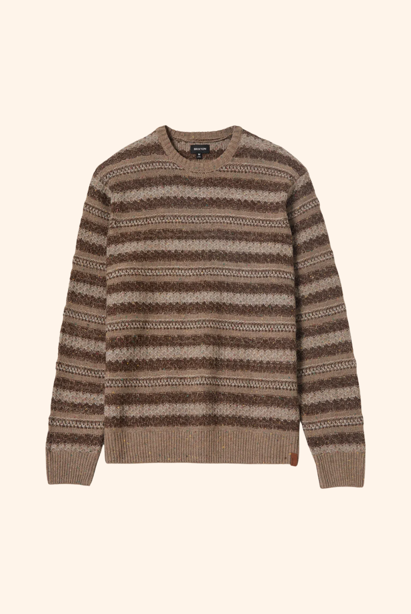 Midnight Crew Sweater in Stripe