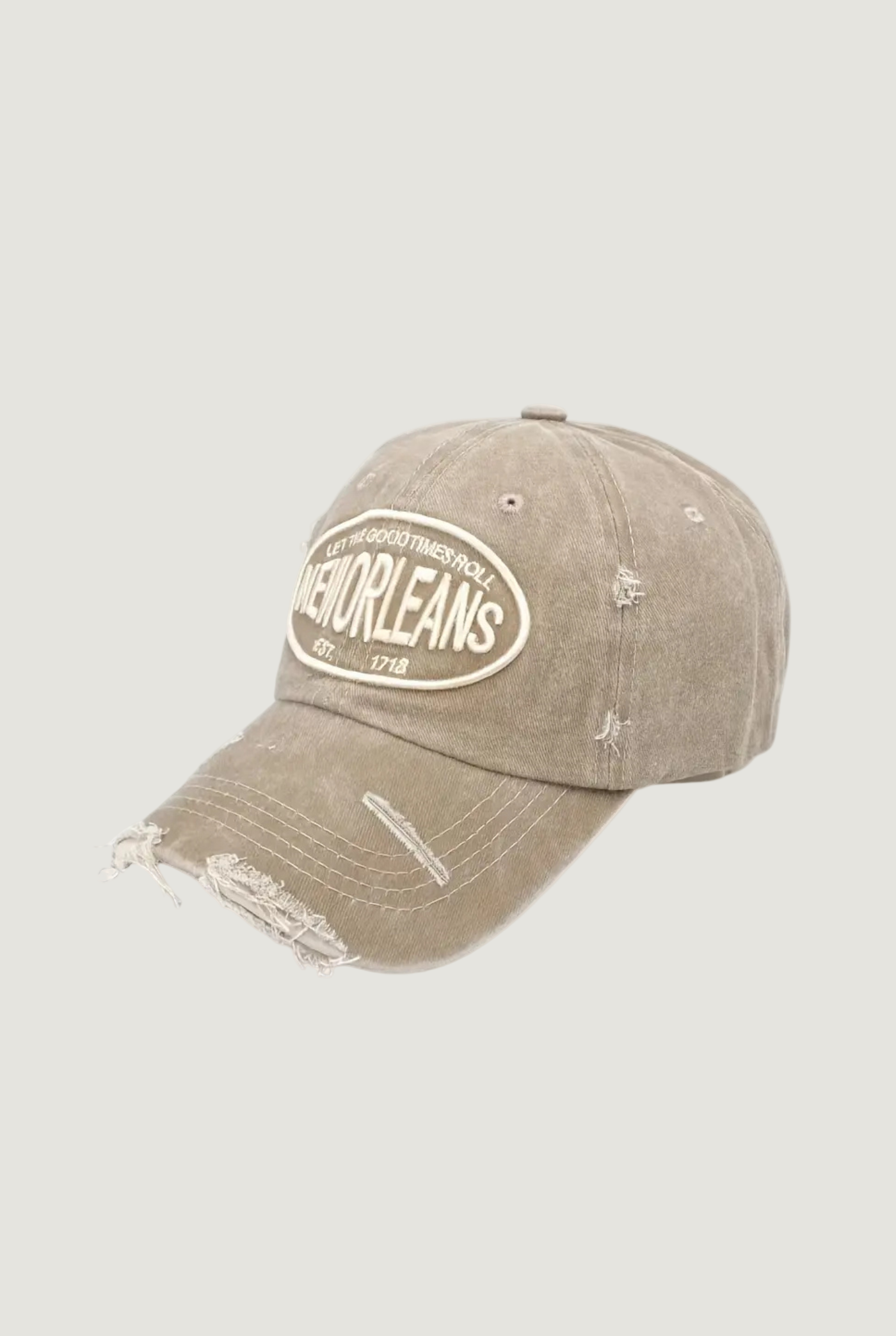 New Orleans Cap in Beige