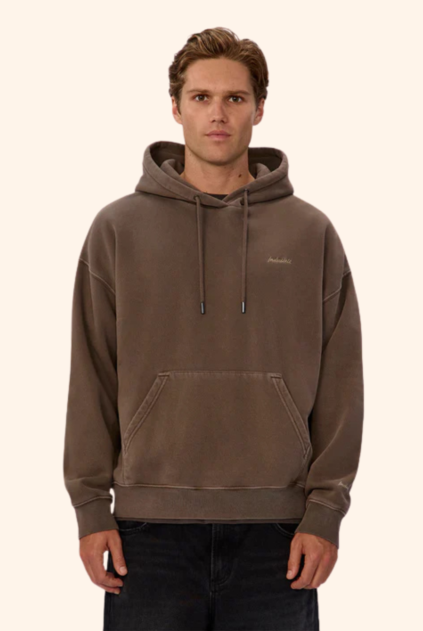 Del Sur Washed Hoodie in Mocha