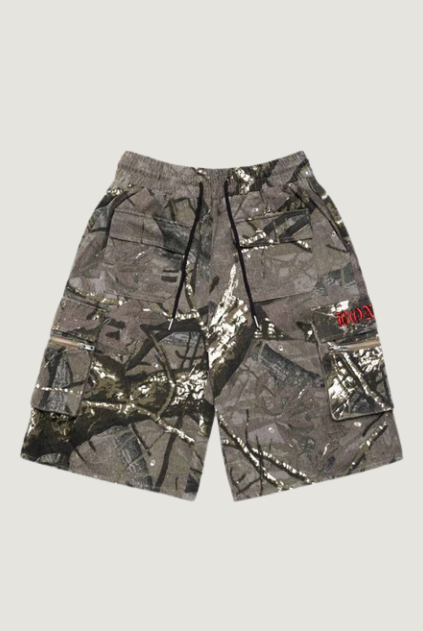 Gothic Cargo Jorts Alpine Camo
