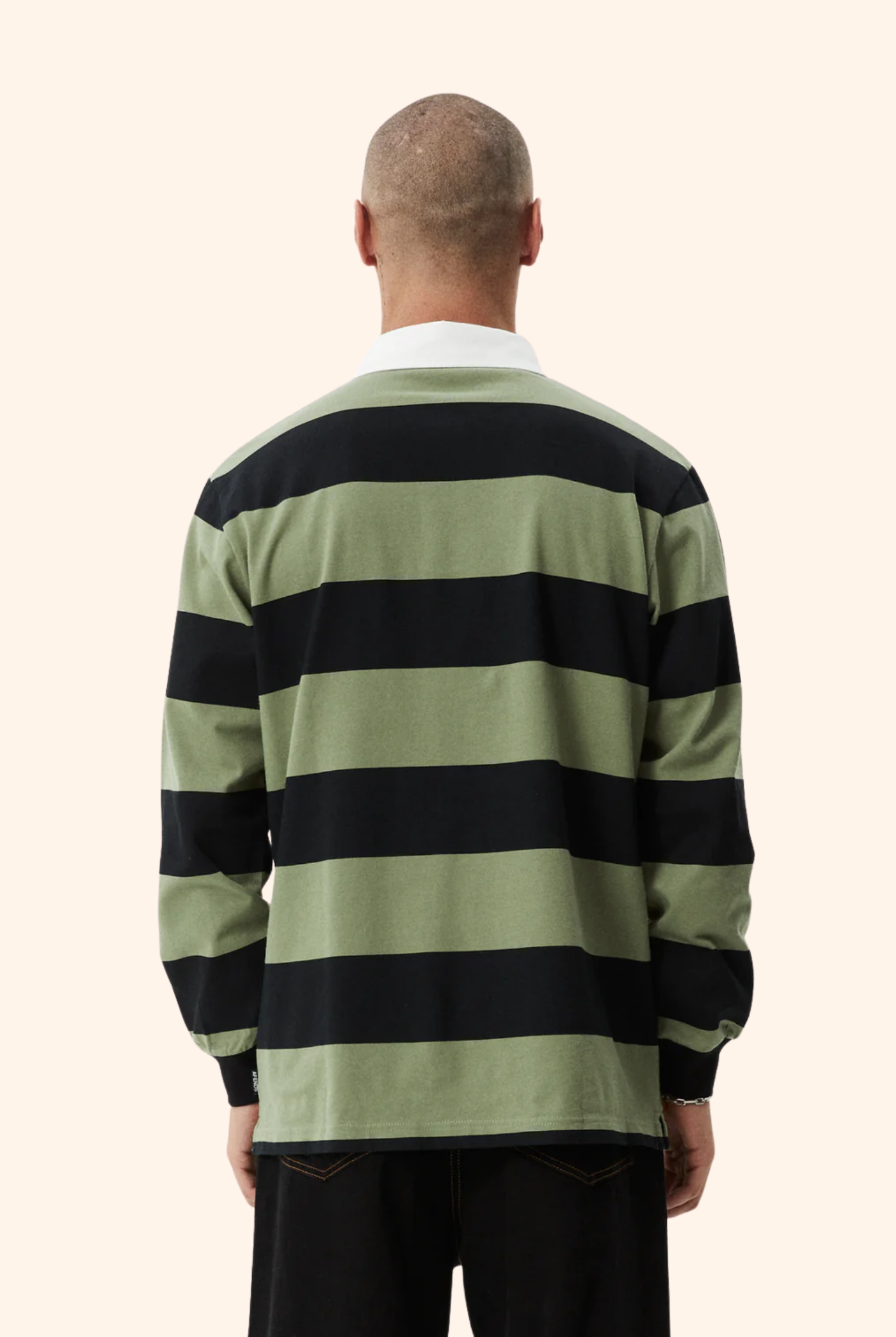 Mental Rugby Long Sleeve Tee Oil Green