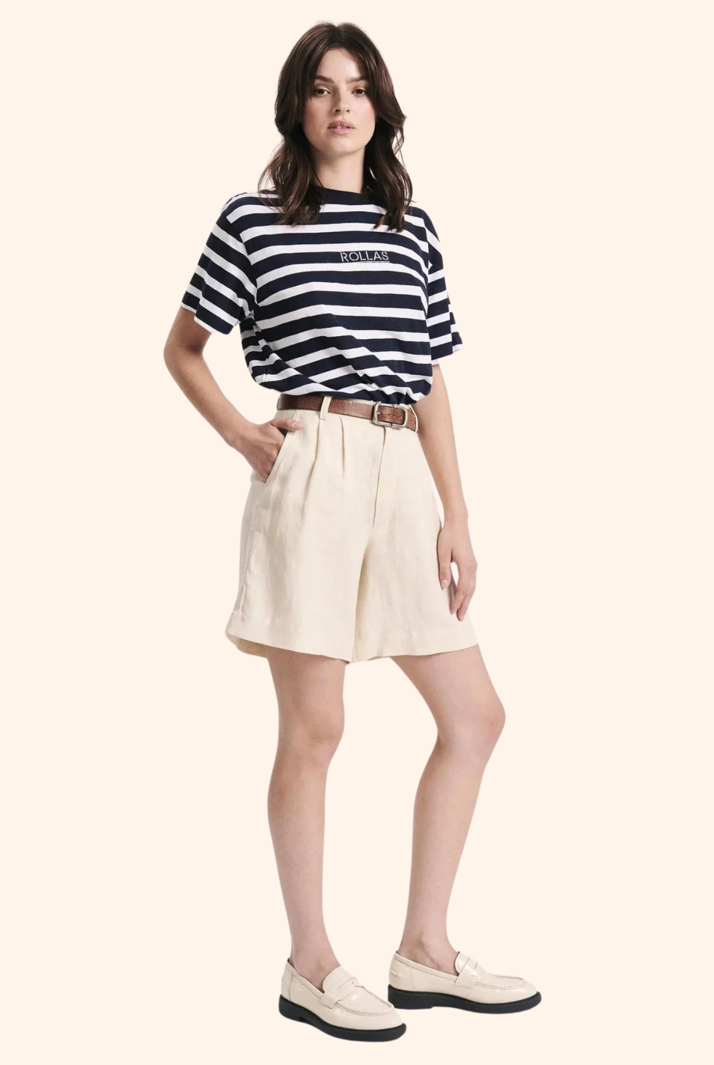 Horizon Linen Short Biscuit