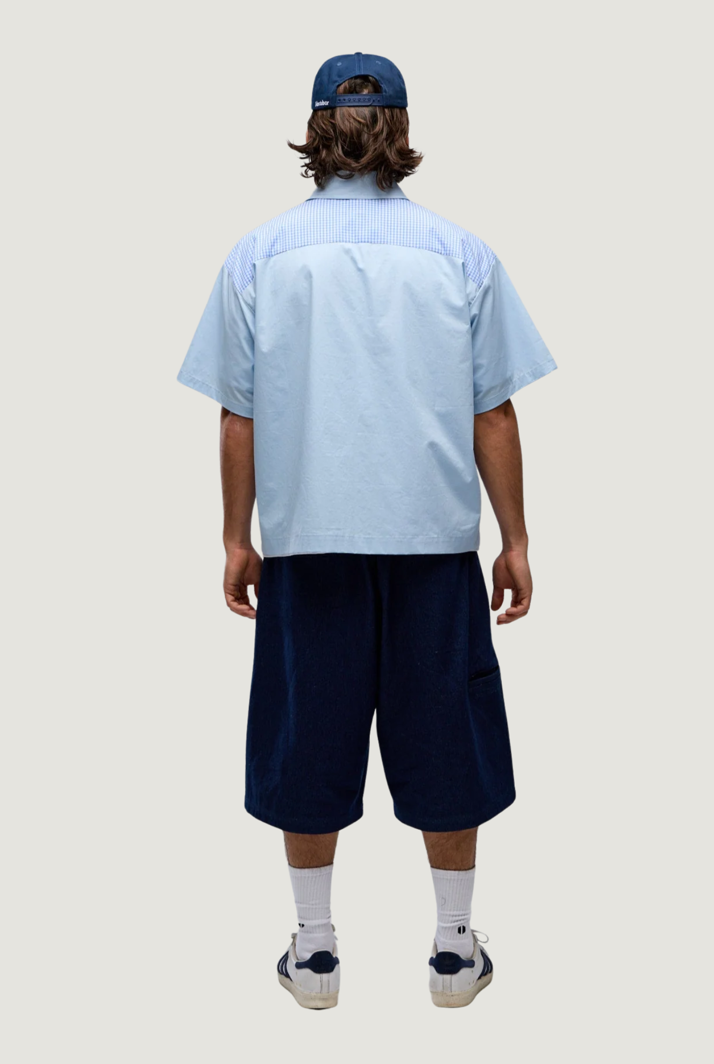 Frankie Button Up Shirt in Blue