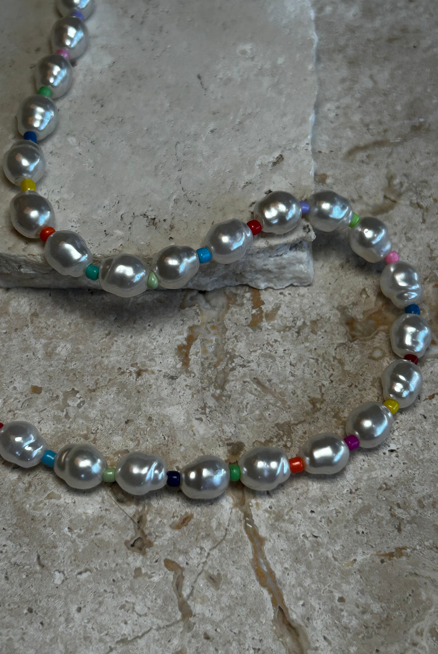 Confetti Pearl Necklace