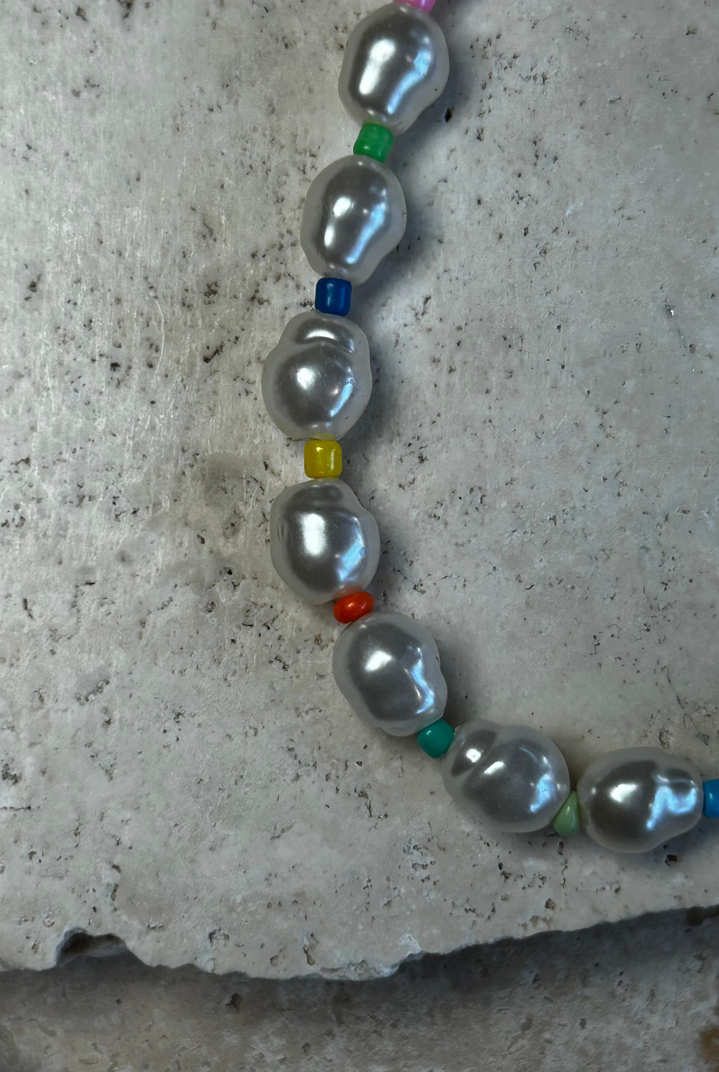 Confetti Pearl Necklace