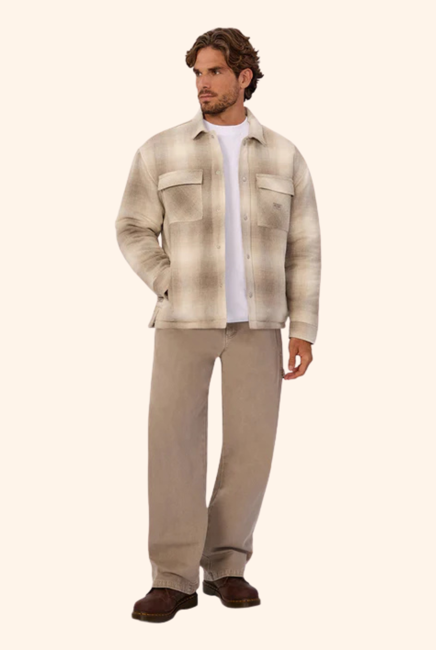 The Highland Jacket in Taupe