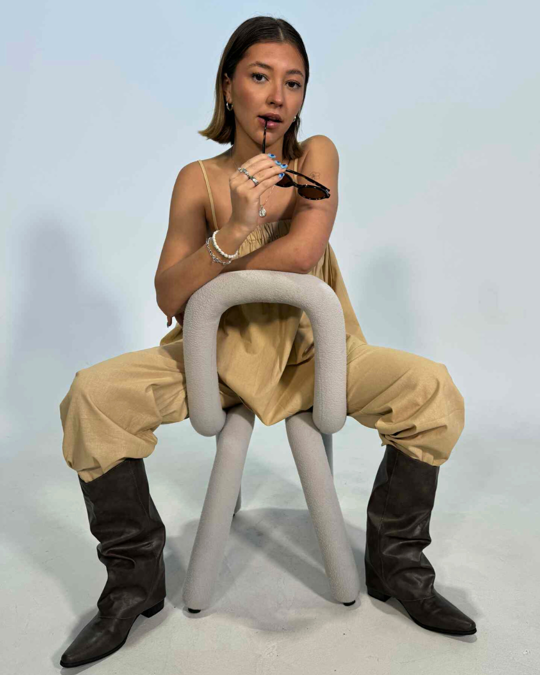 Carmen Set in Khaki