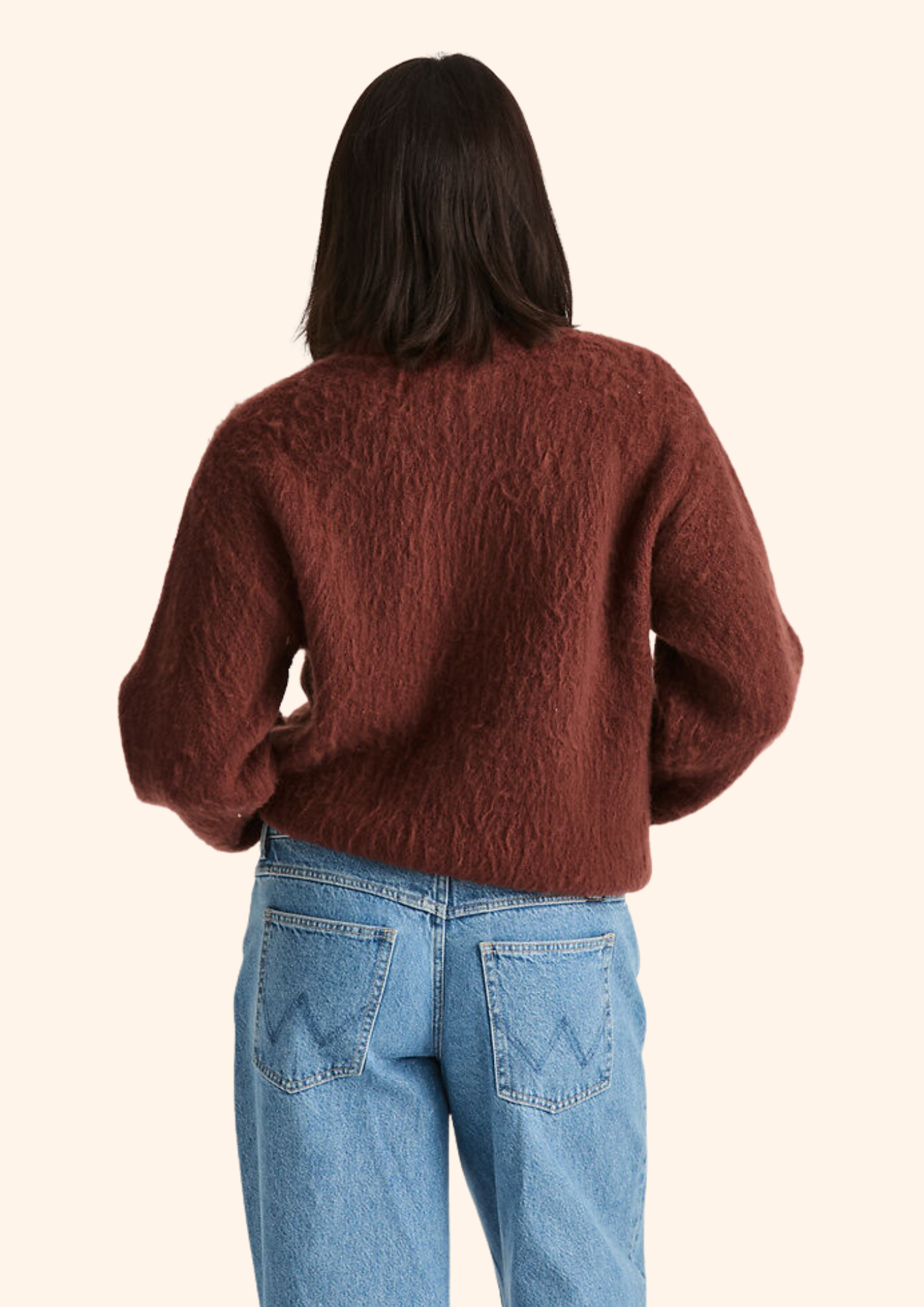 Wild Rose Knit in Cocoa