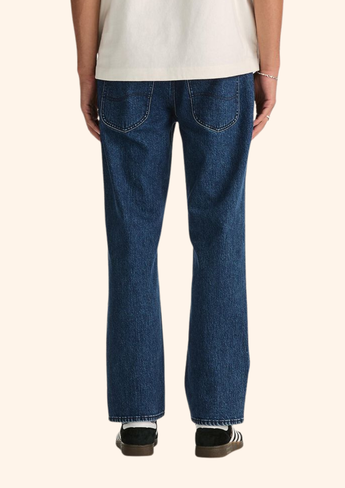 L Three Straight Jean in Highkey Blue