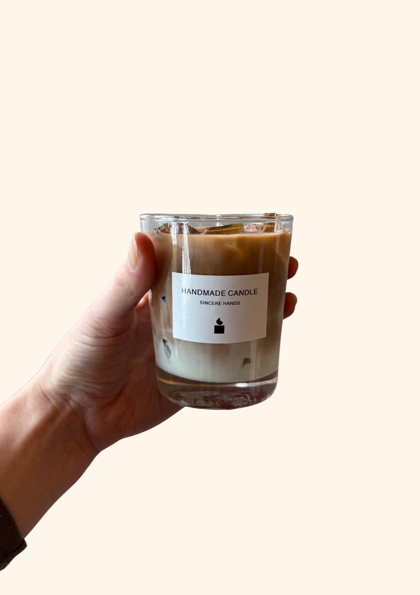 Morning Pour Latte Candle