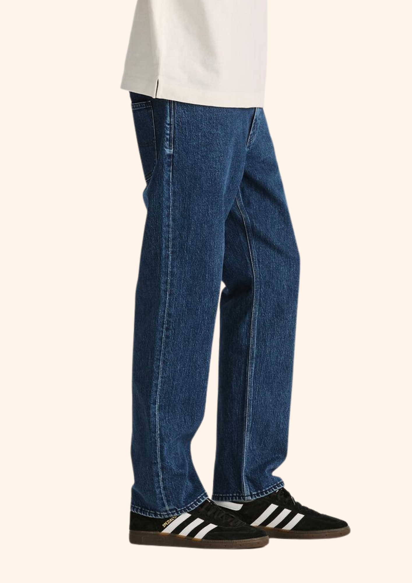 L Three Straight Jean in Highkey Blue