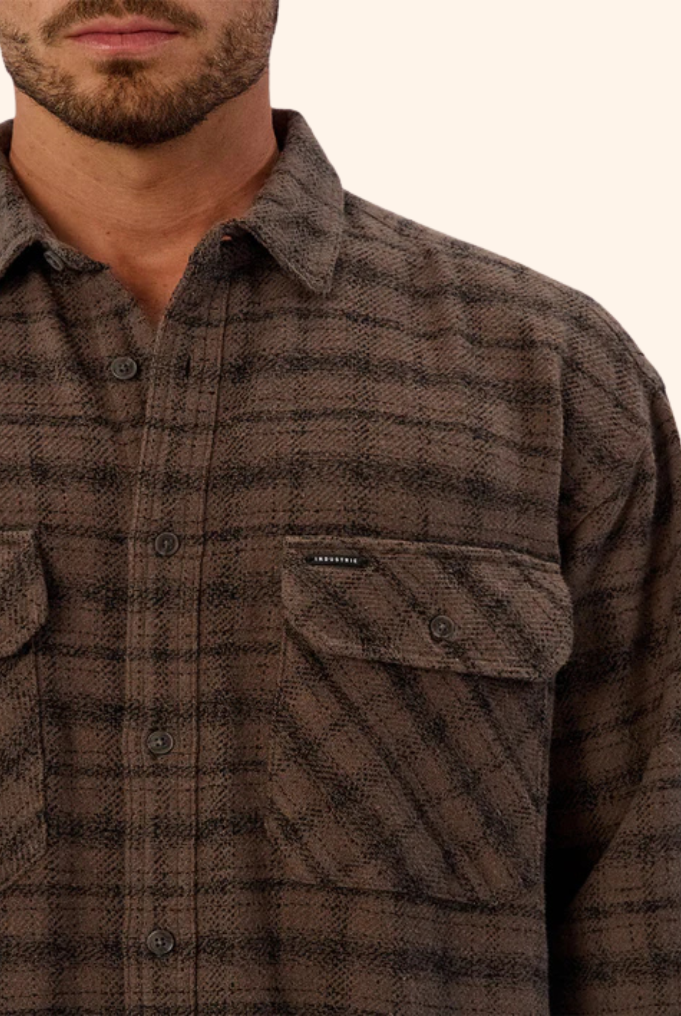 The Pittsburgh Shirt in Olive Black