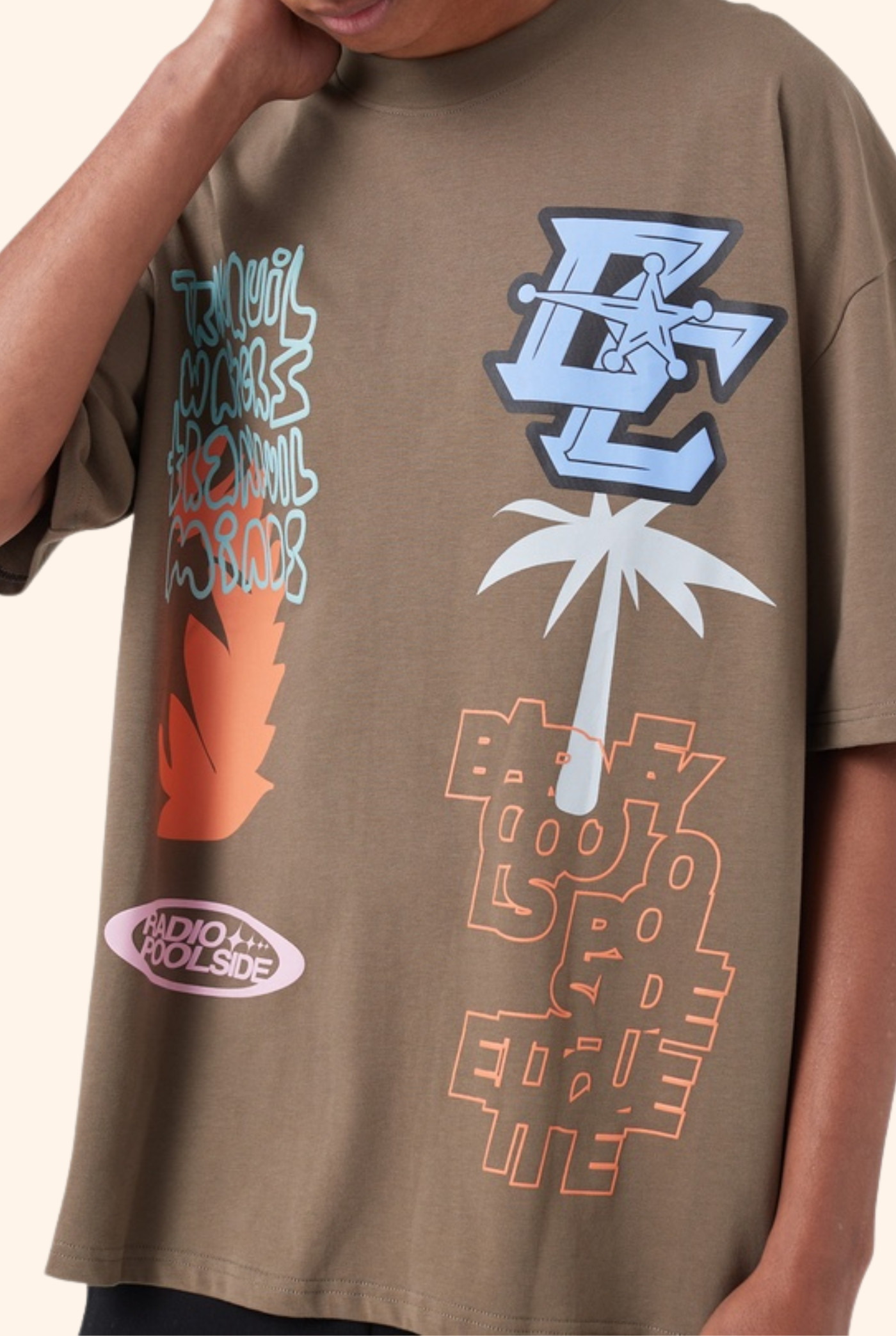 Stacked Tee Earth