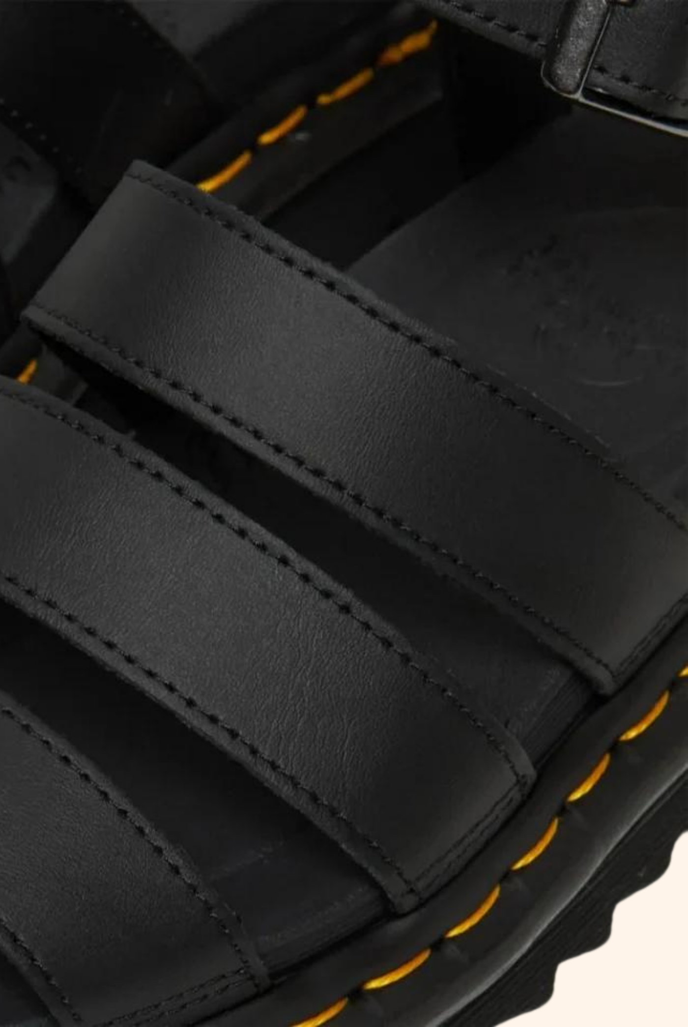 Blaire 3 Strap Sandal - Black Hydro
