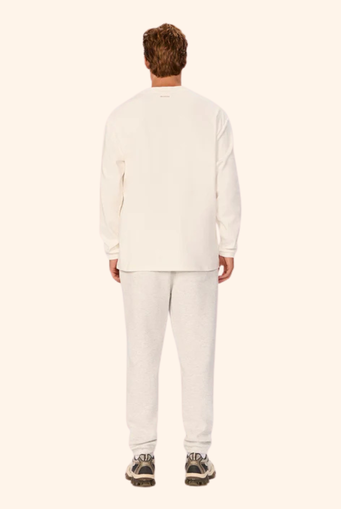 Newport LS Tee in Chalk