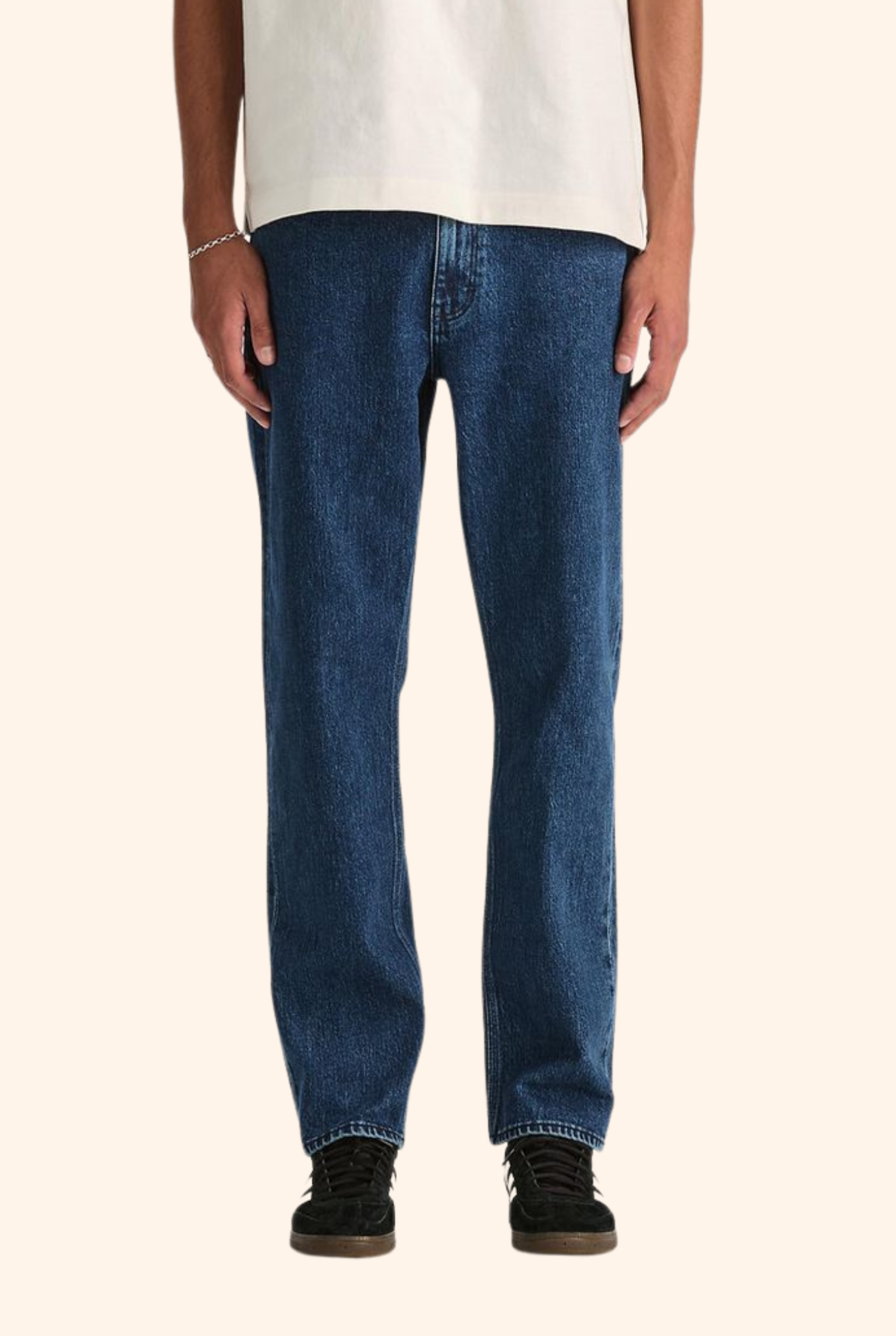 L Three Straight Jean in Highkey Blue