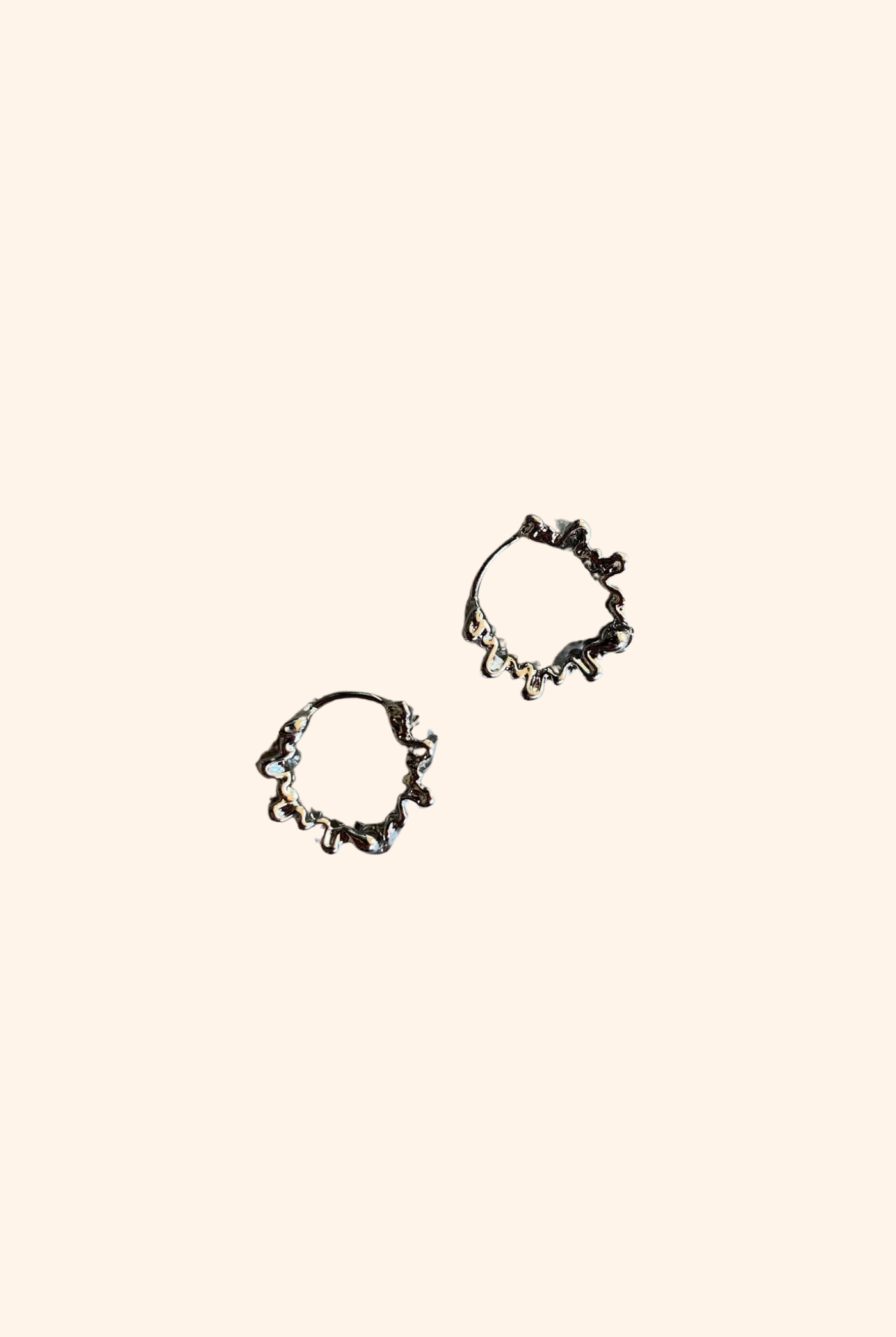 Aria Earrings in Silver