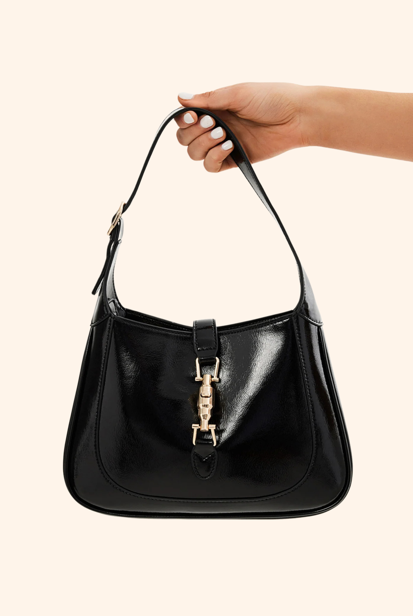 Alix Shoulder Bag in Black