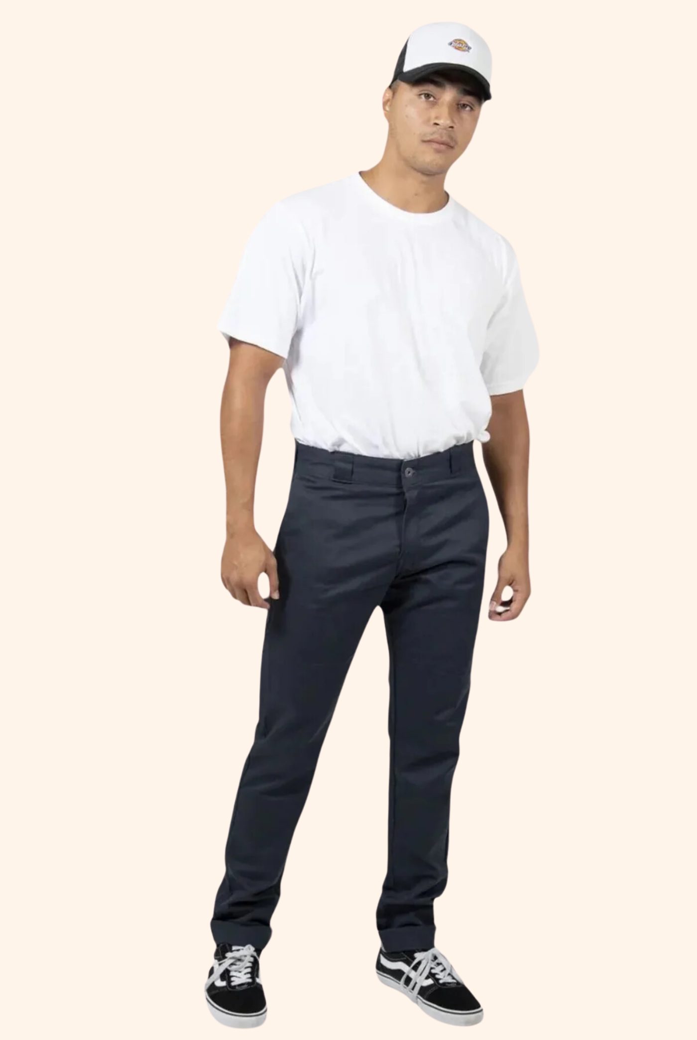 811 Skinny Double Knee Work Pant - Dark Navy