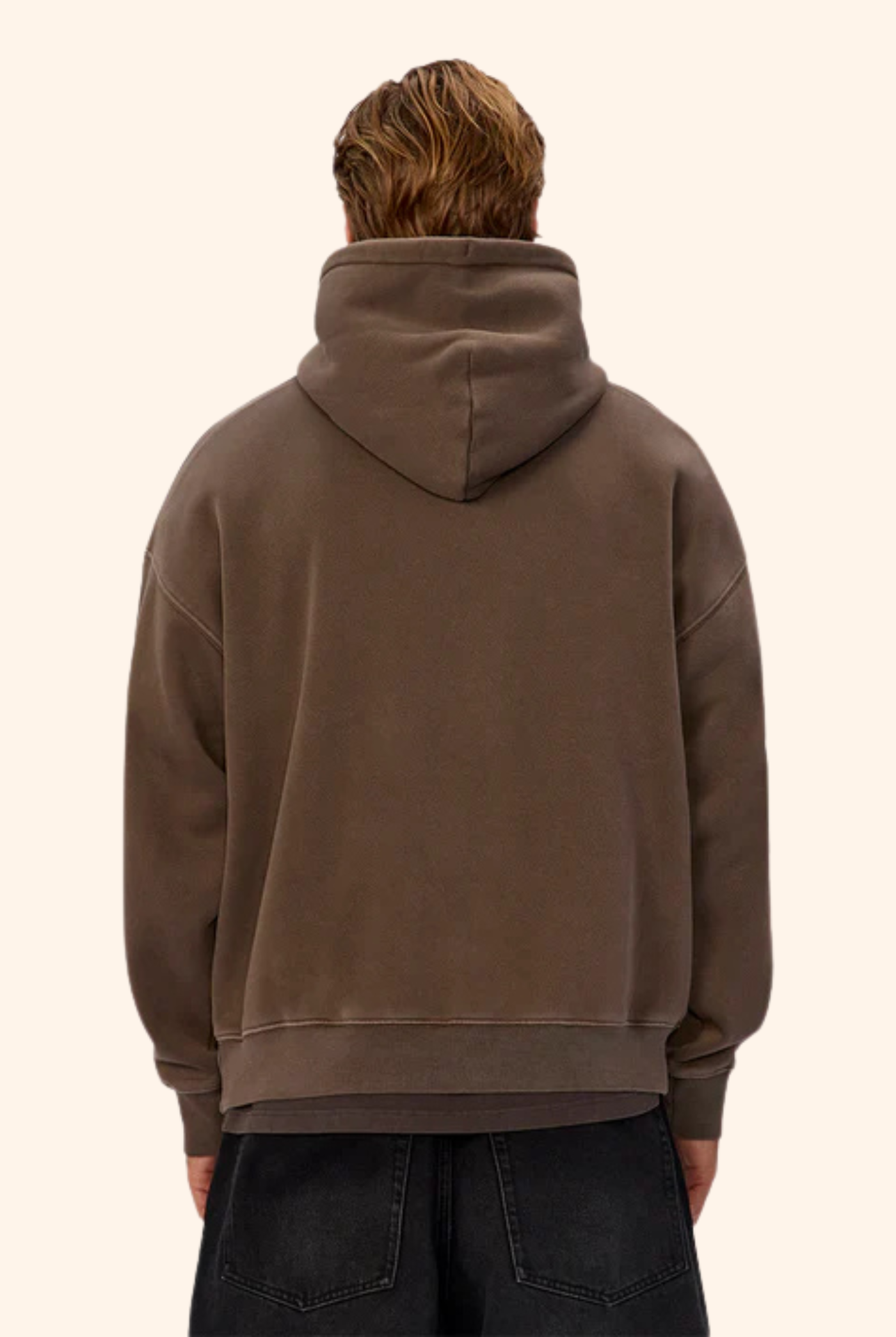Del Sur Washed Hoodie in Mocha