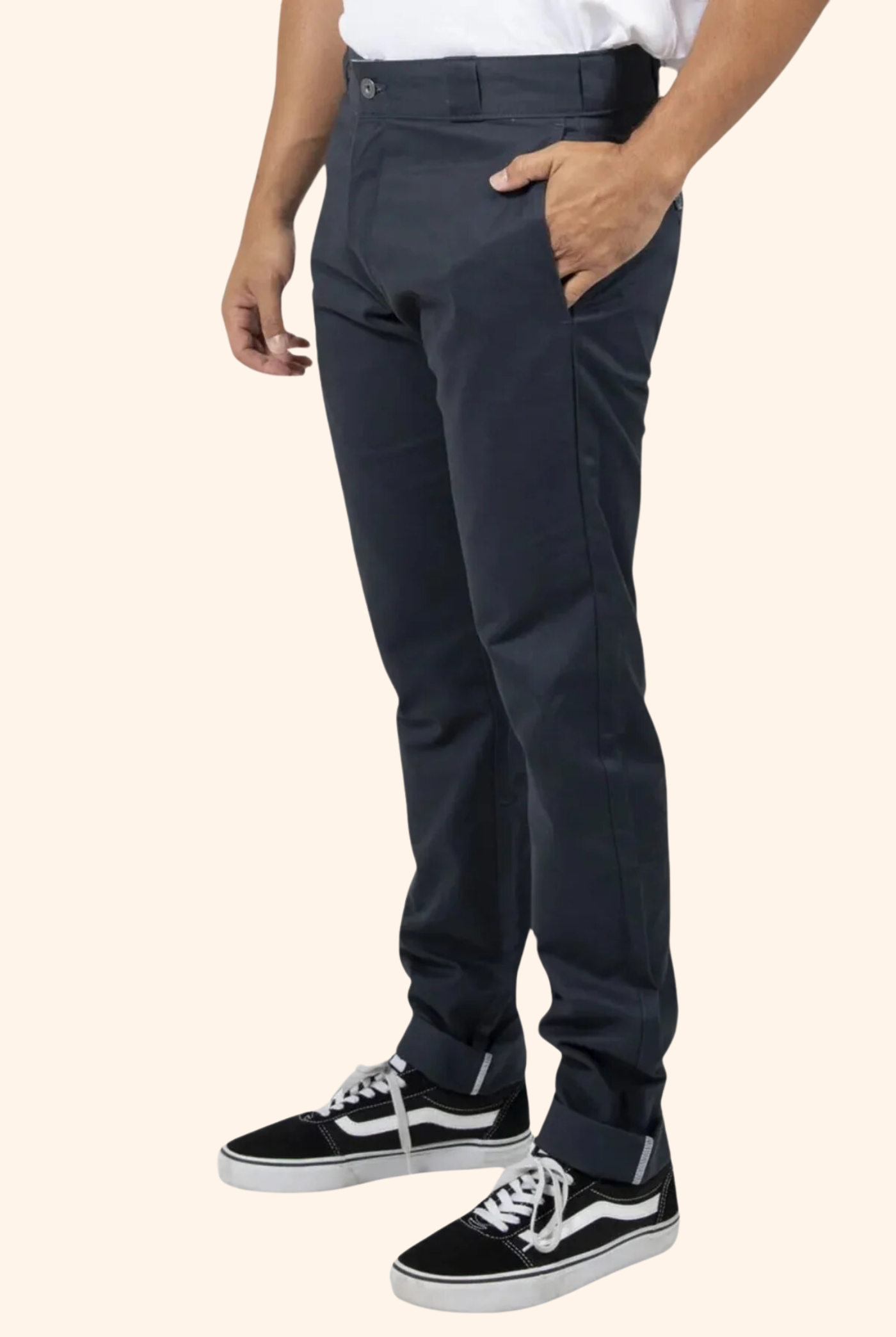 811 Skinny Double Knee Work Pant - Dark Navy