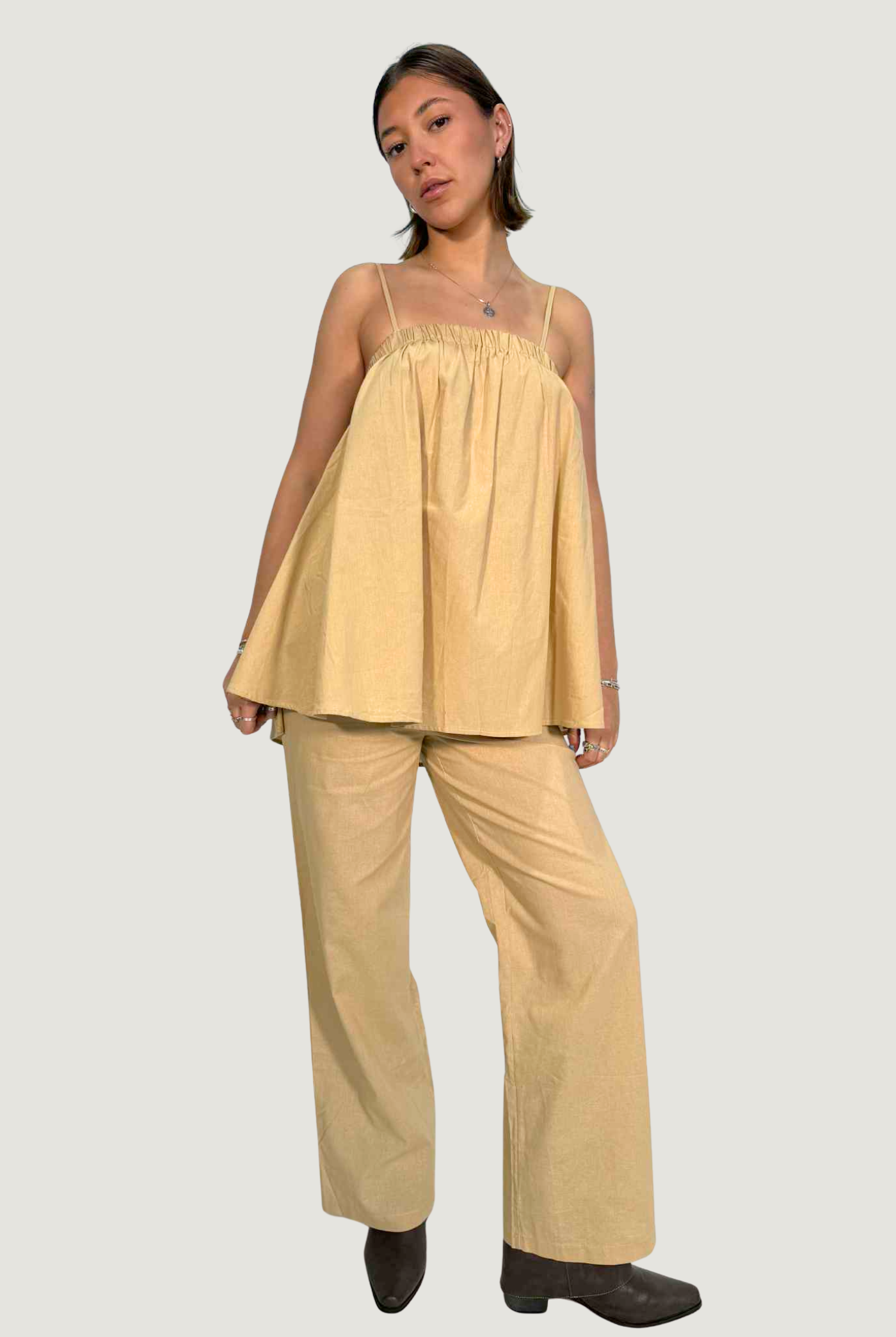 Carmen Set in Khaki