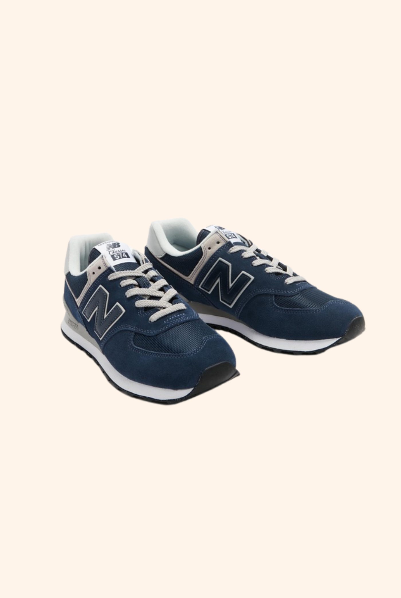 574 Navy with Grey Mens