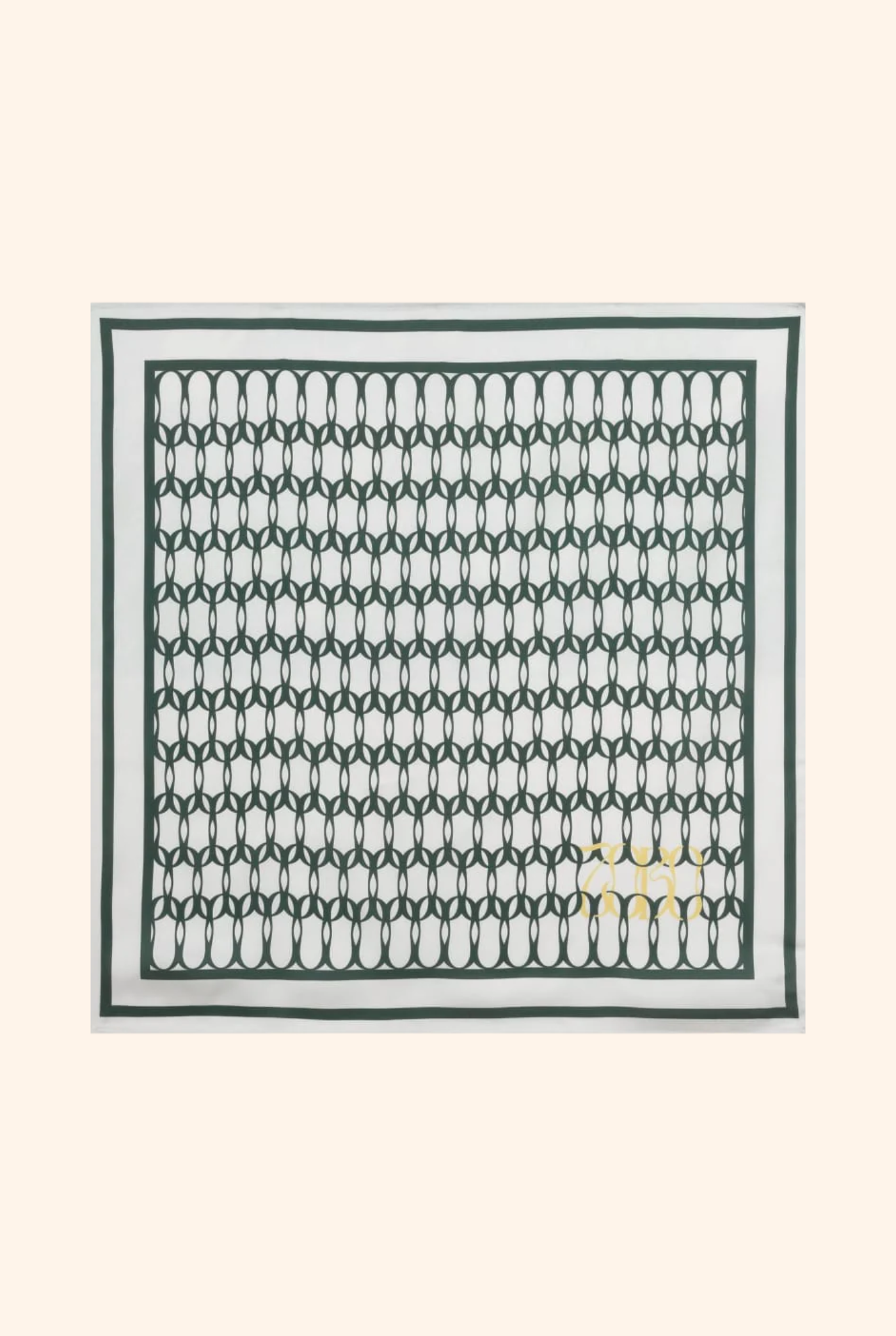 Monogram Scarf
