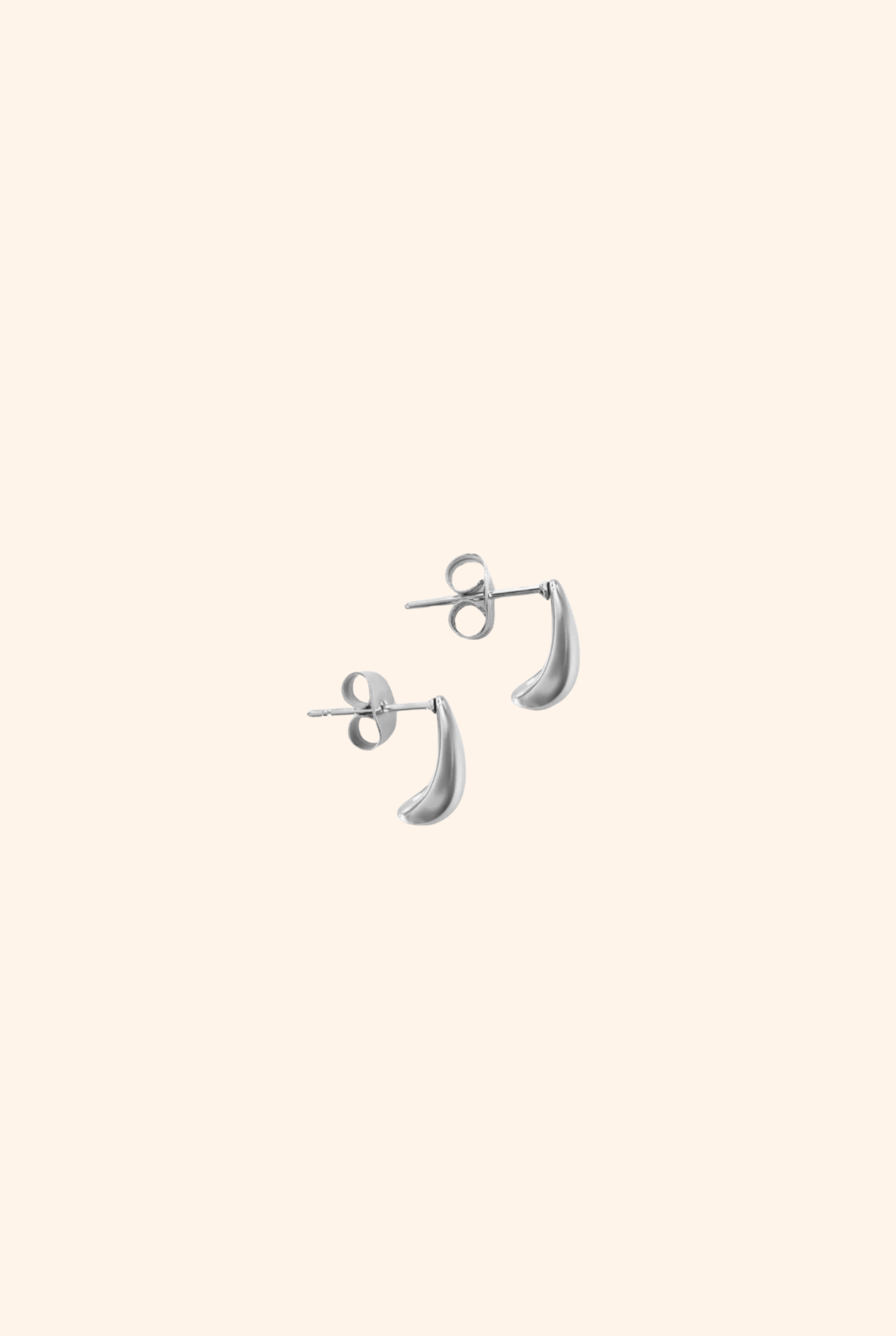 Swift Studs in Silver