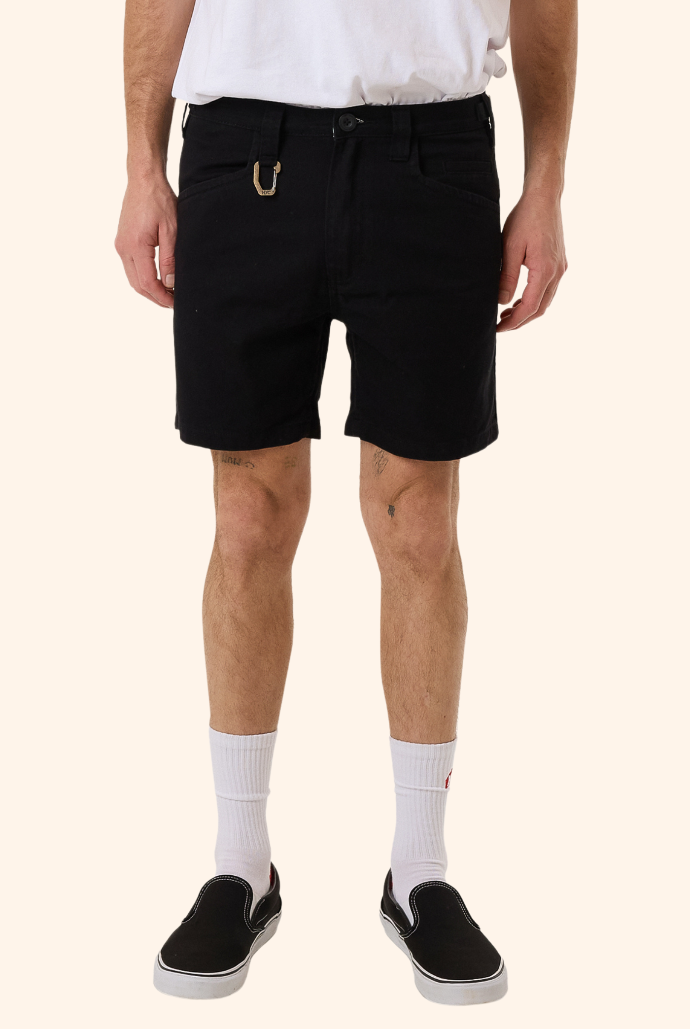 Exertion Denim Short Black