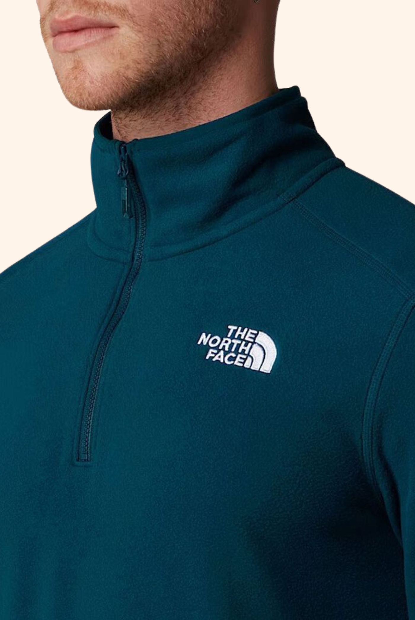 100 Glacier ¼ Zip Fleece Midnight Petrol