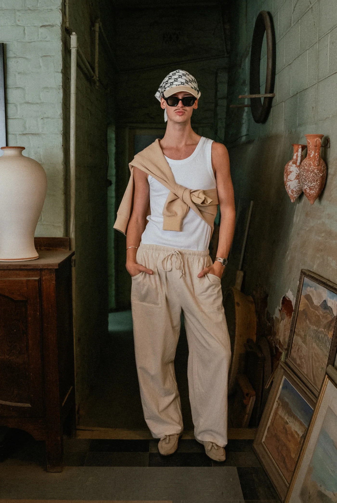 Acetate Sunglasses in Black