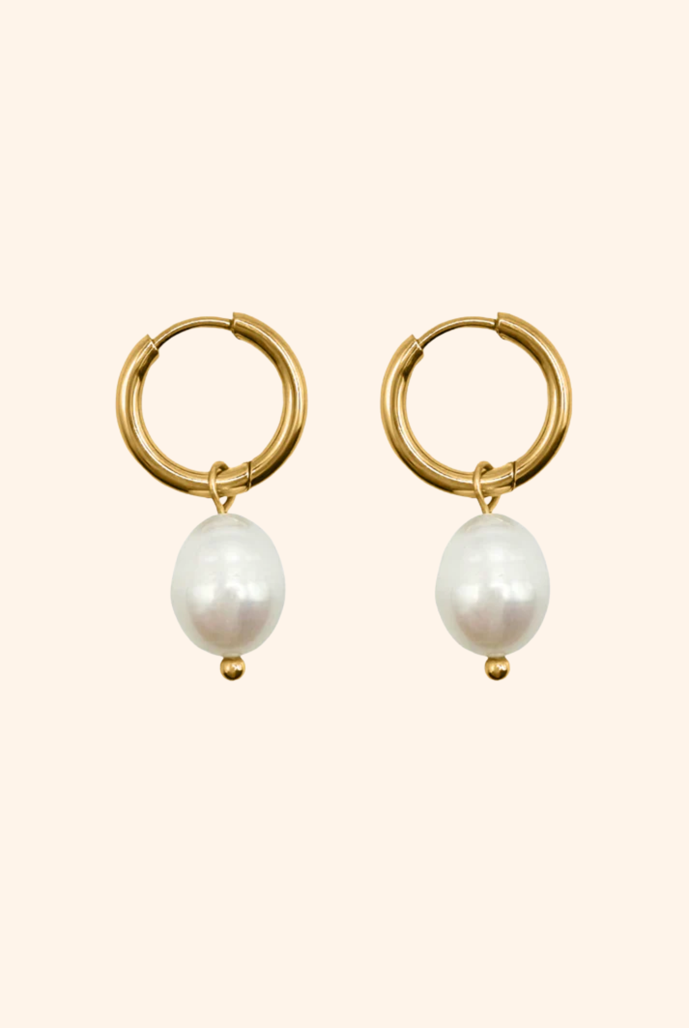 Afterdark Pearl Hoops