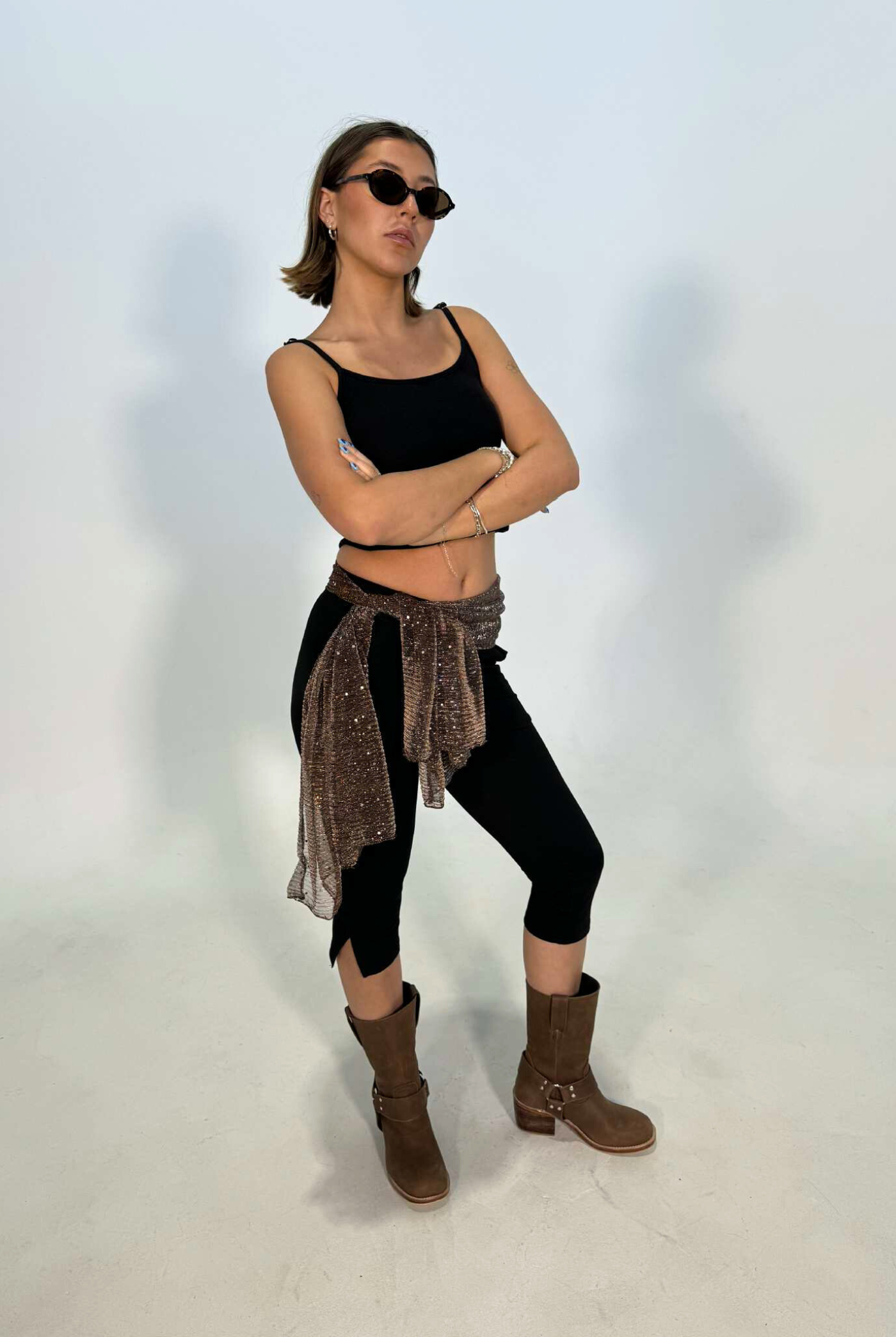 Capri Pant in Black