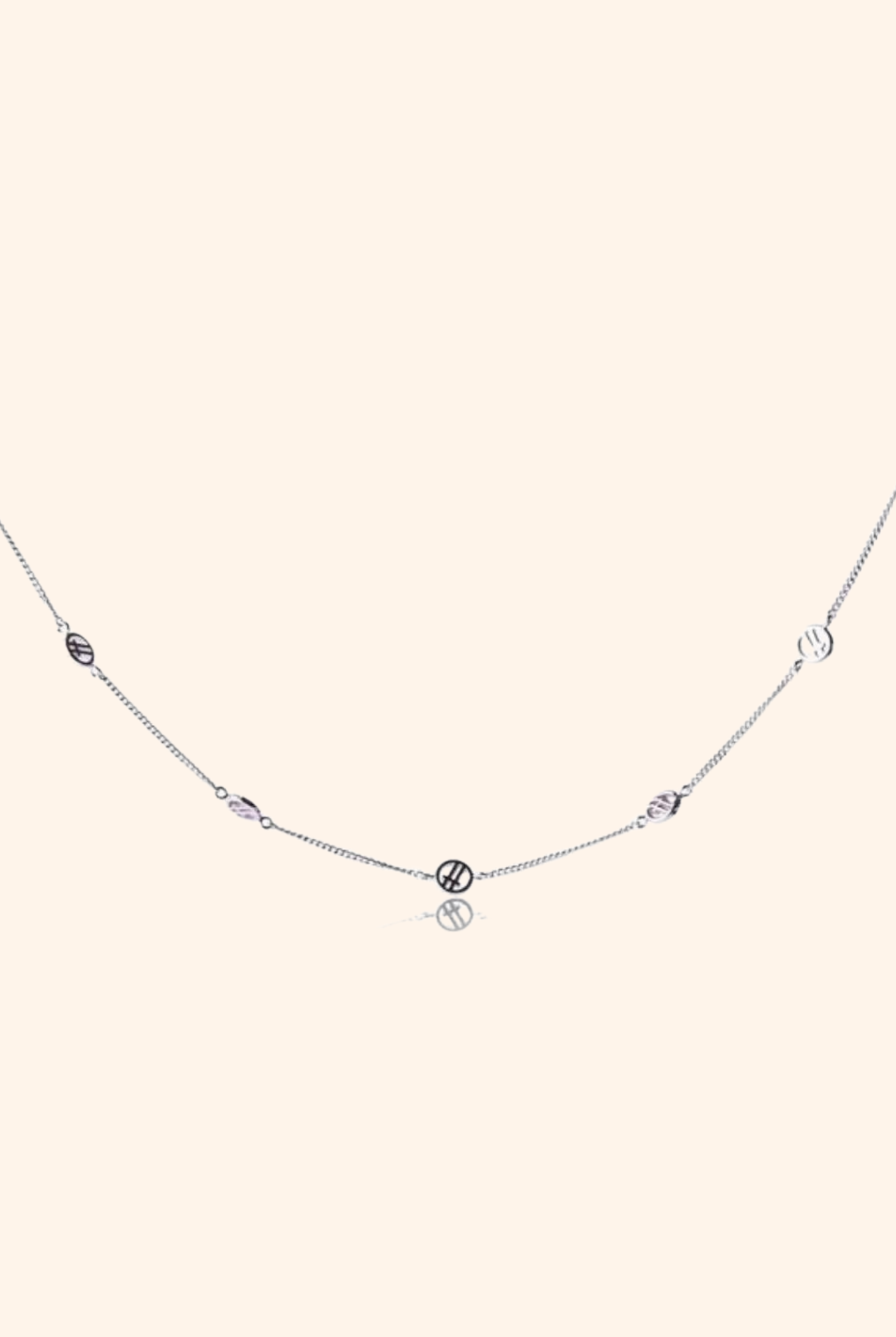 Game Day Necklace Silver