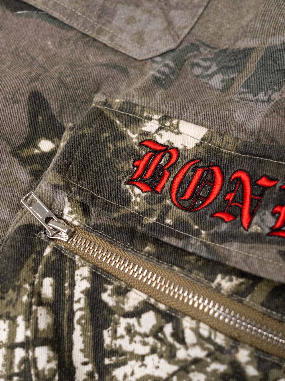 Gothic Cargo Jorts Alpine Camo