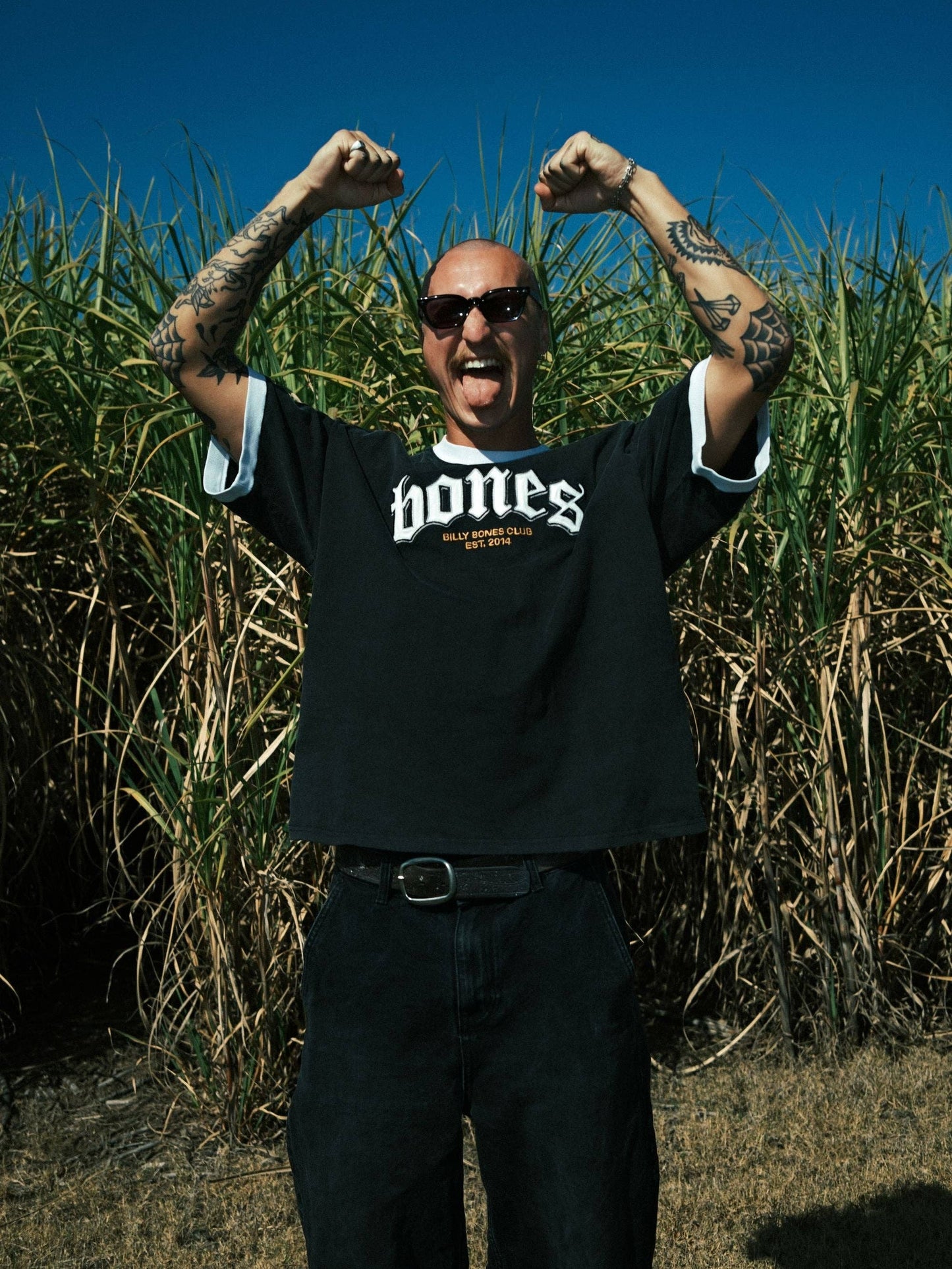 Bones Classic Ringer Tee Vintage