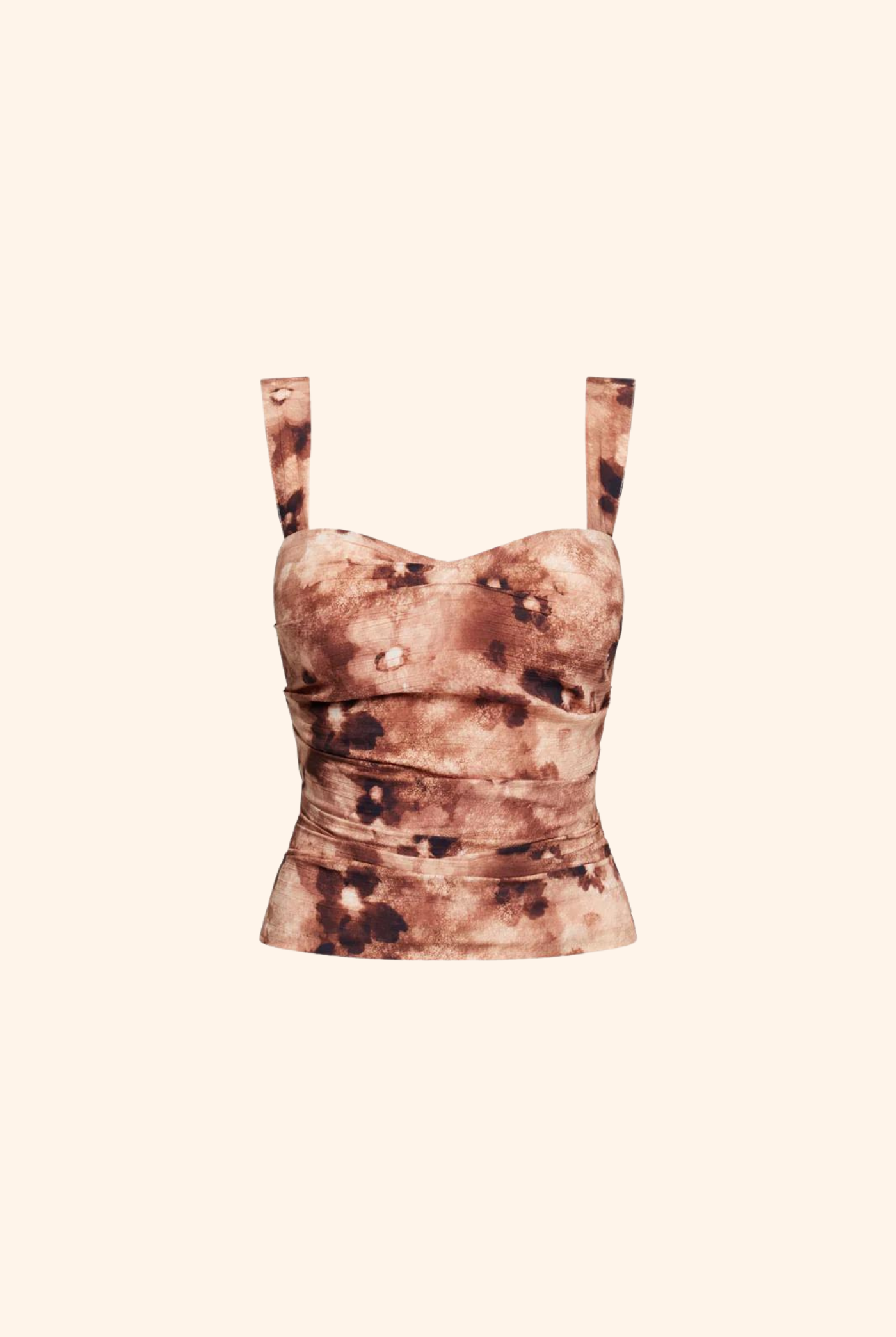 Cobain Corset Chocolate Floral