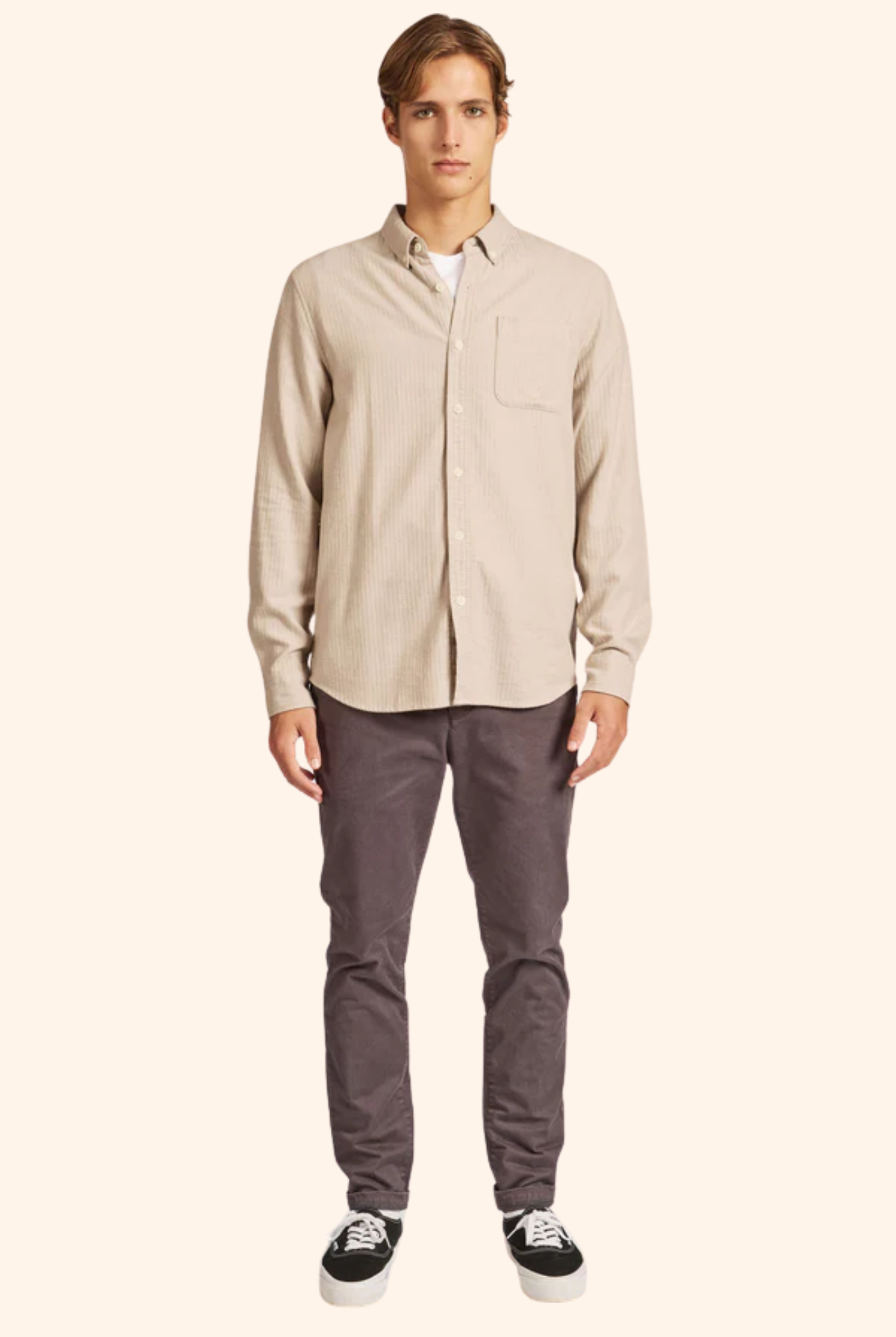Allen Shirt Otter Tan