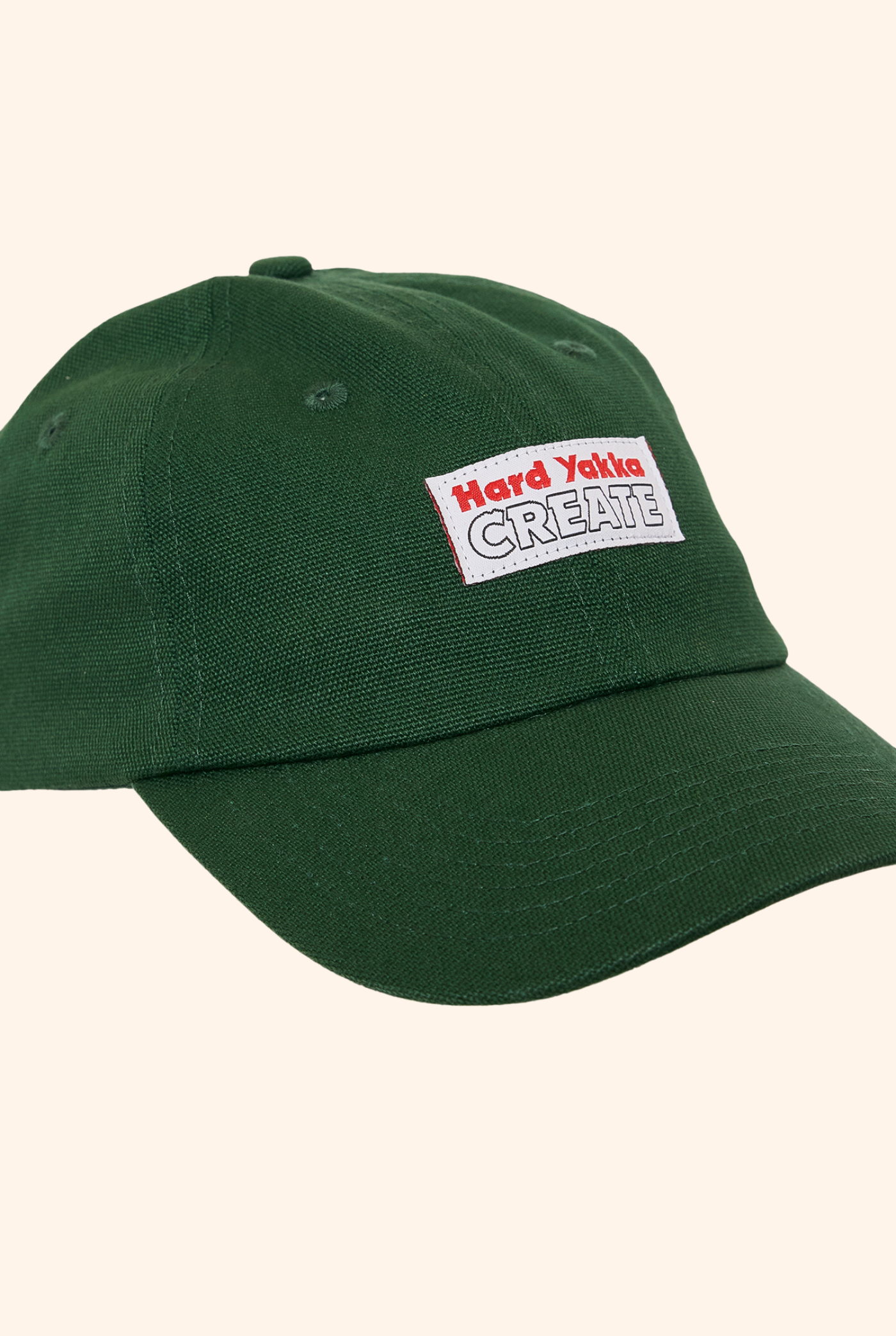 Demo 6 Panel Cap Jungle Green