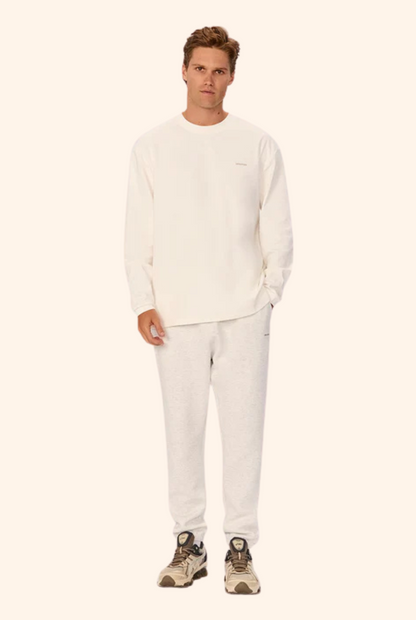 Newport LS Tee in Chalk